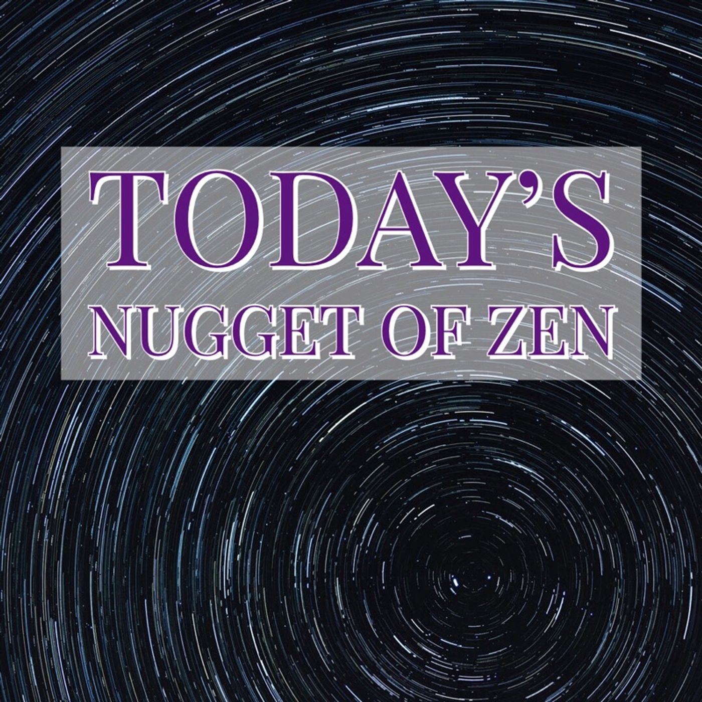 TNZ ~ Today’s nugget of Zen ~ on the nature of reality episode artwork
