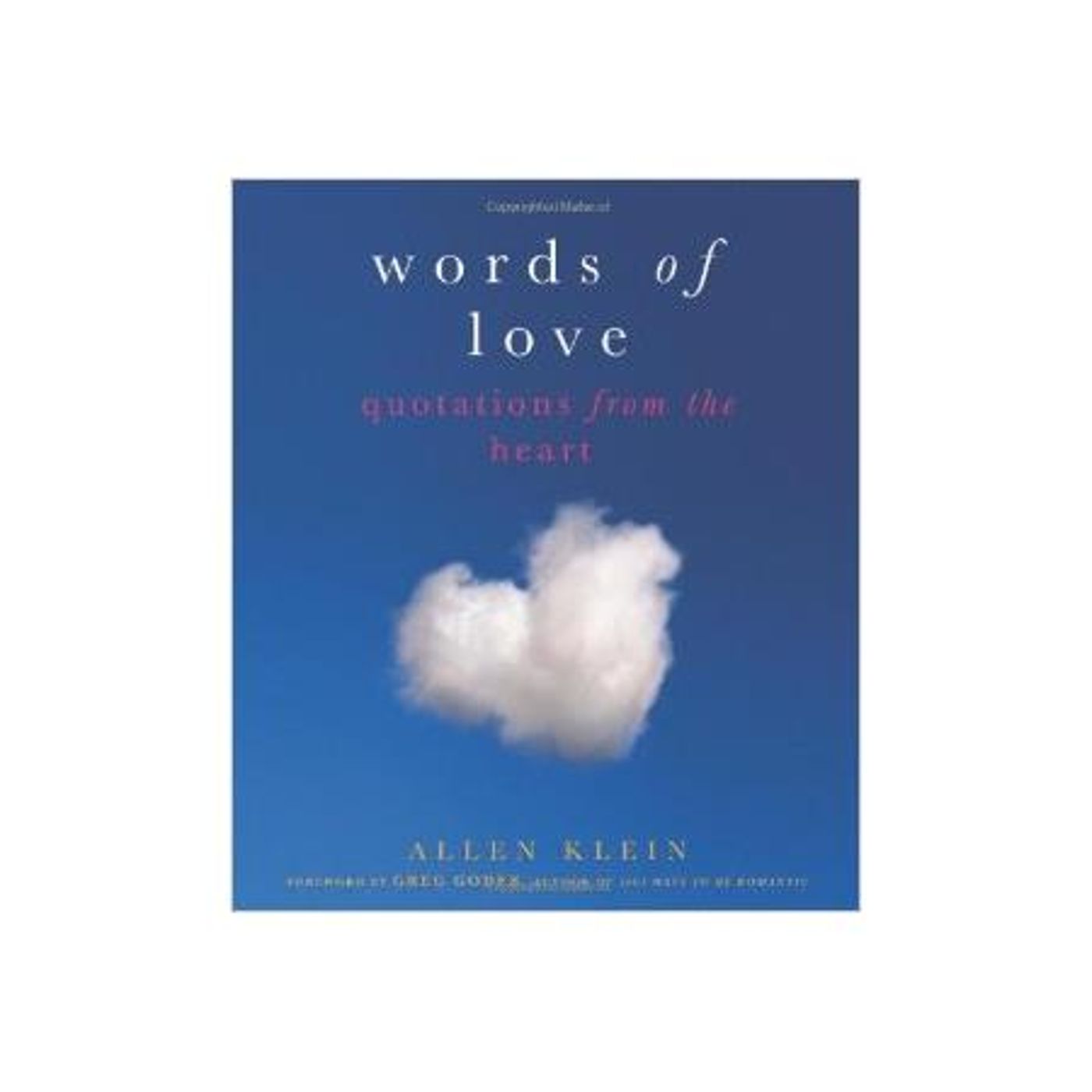 Words of Love with Allen Klein on Inspirational Sunday episode artwork