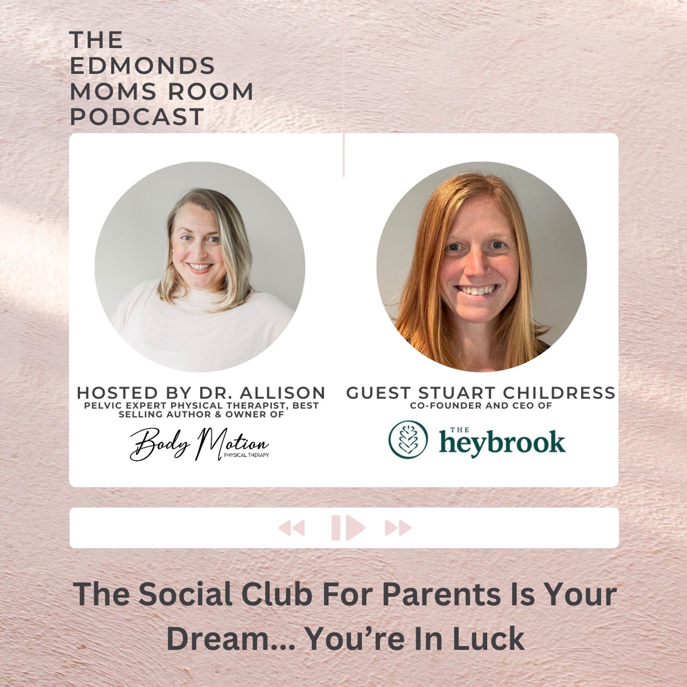 Ep. 128 The Social Club For Parents Is Your Dream... You're In Luck episode artwork