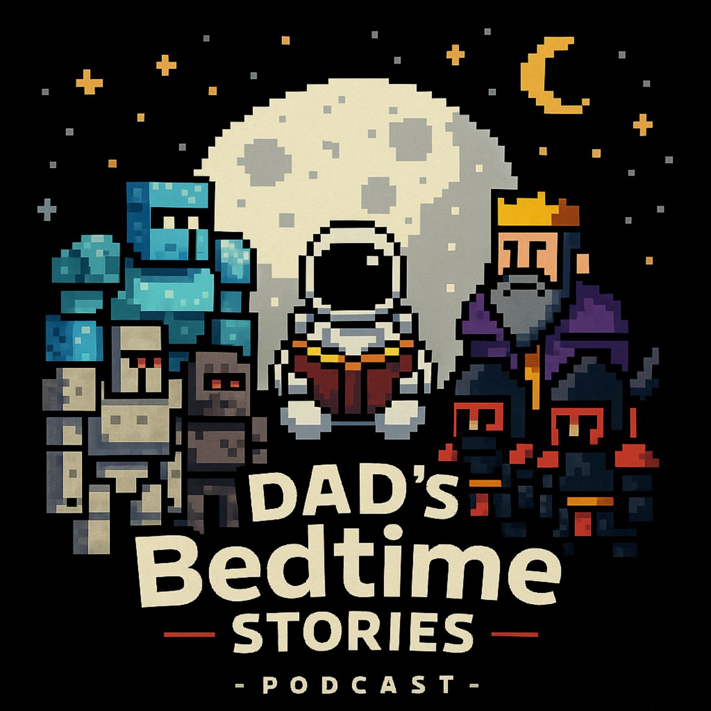 The Black Hole Crystal and the Wizard King’s Attack - Wizard Craft 2.0 #8 -  A Bedtime Adventure