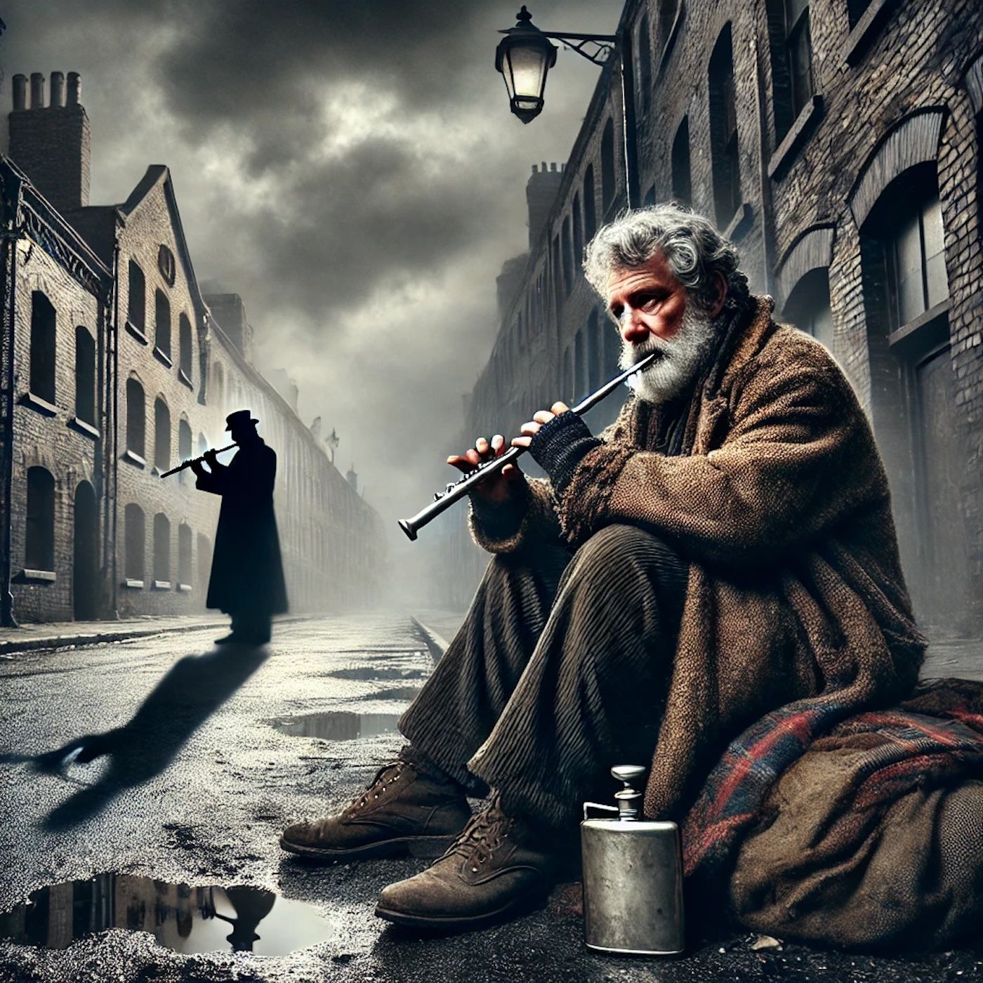 "Sitting on a park bench, eying little girls with bad intent. Snot running down his nose, greasy fingers smearing shabby clothes.." episode artwork