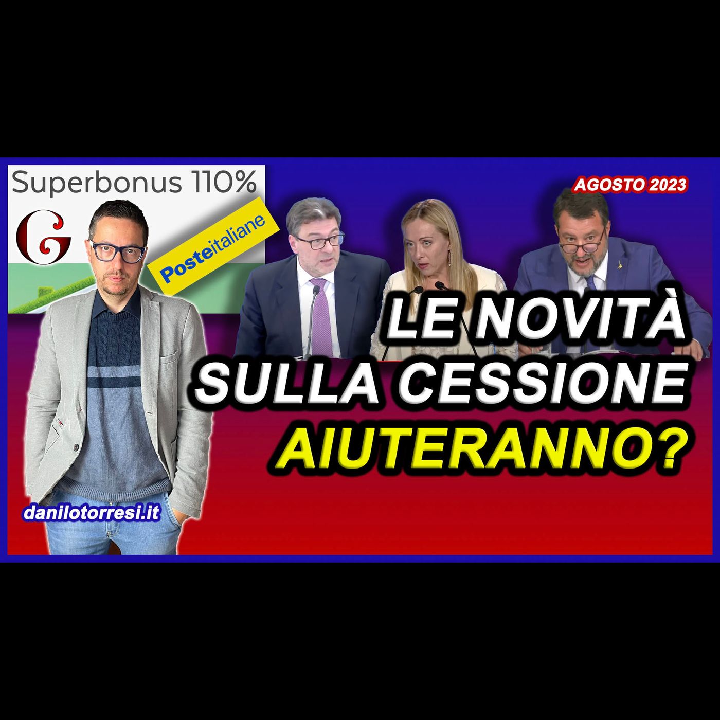 Due considerazioni sulla proroga delle unifamiliari 110 e sulla riapertura di Poste alla cessione episode artwork