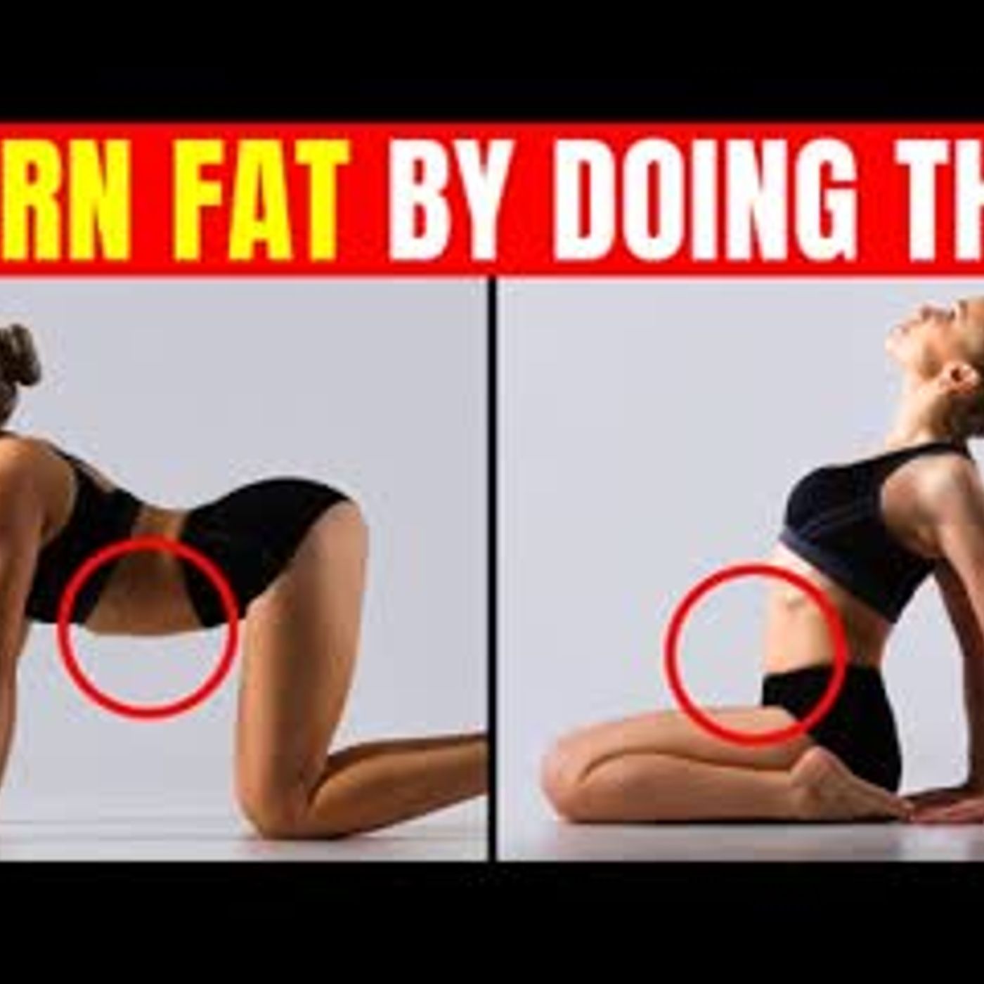 12 Yoga Poses That Will Burn Your Body Fat In Less Than A Month episode artwork