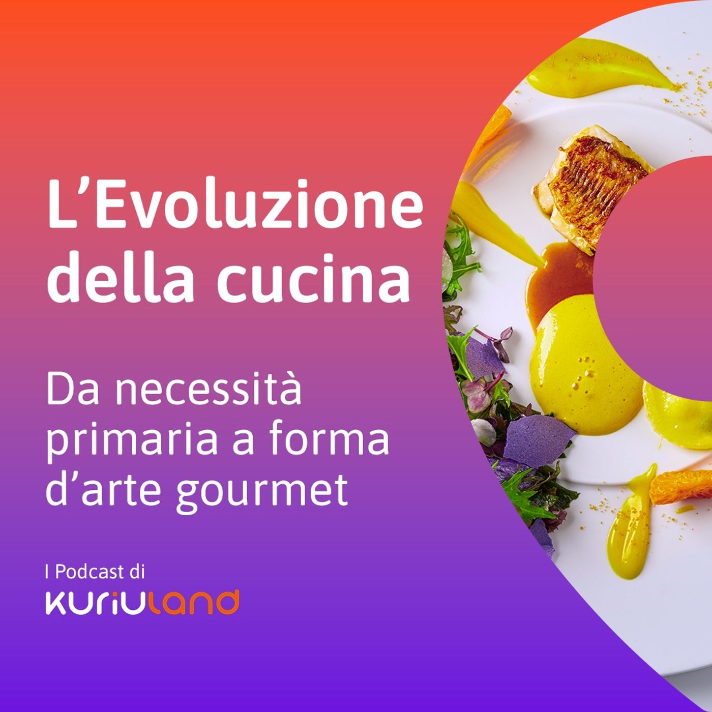 L'evoluzione della cucina. Da necessità primaria a forma d'arte gourmet episode artwork