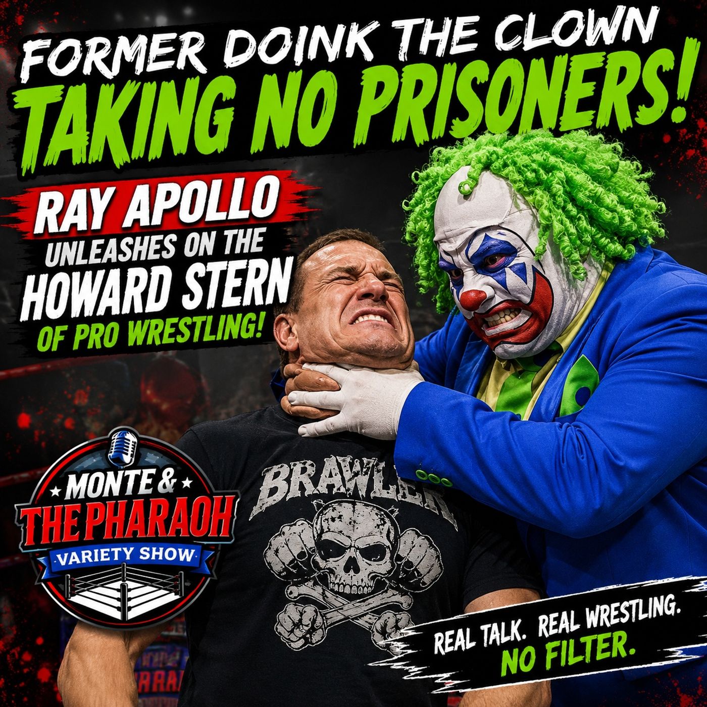 Former Doink the Clown Ray Apollo UNLOADS on the Howard Stern of Pro Wrestling! _ episode artwork
