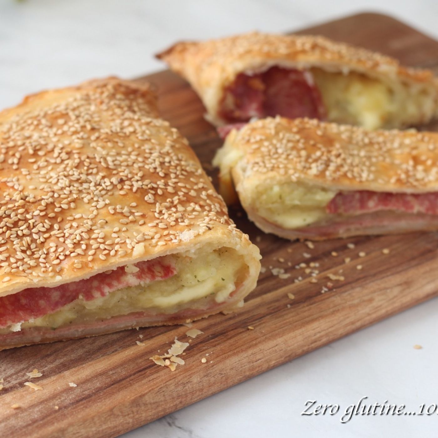 Calzone di pasta sfoglia ripieno di patate e salumi episode artwork