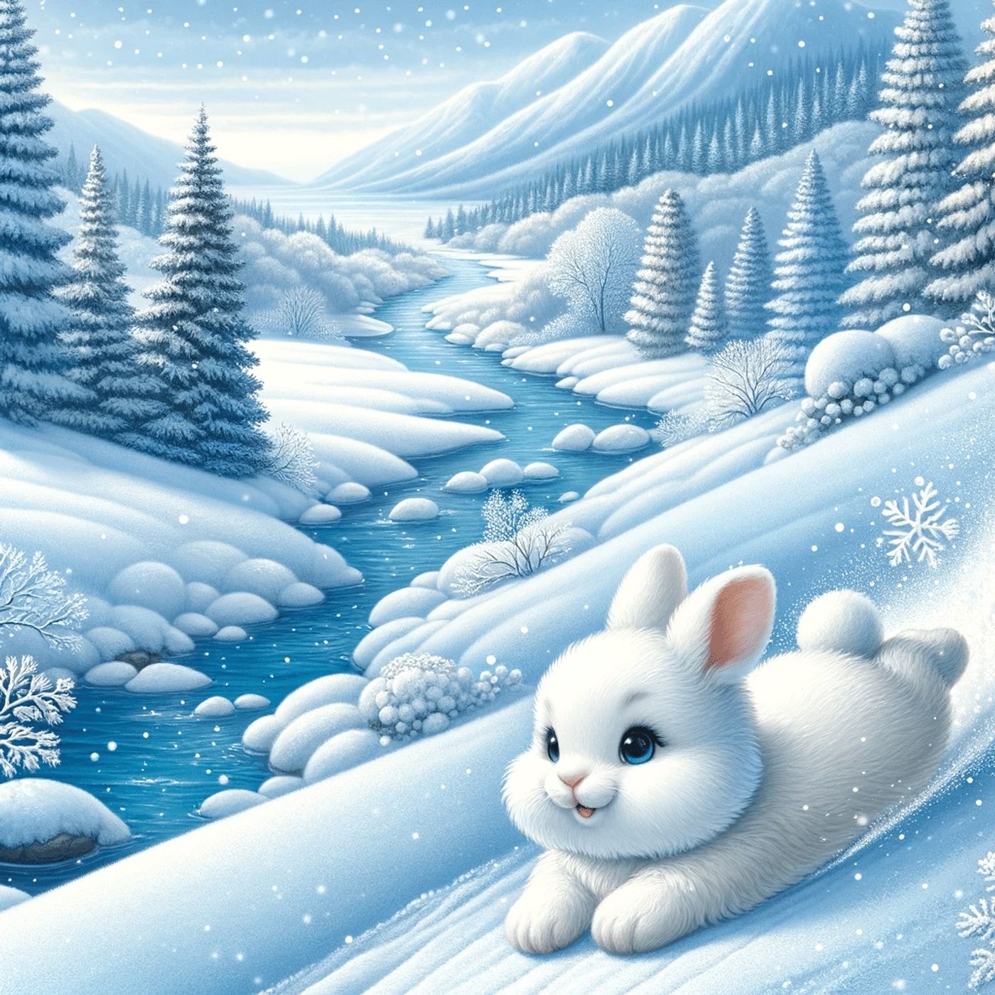 Hoe het Konijn probeerde te sleeën | Winterverhaaltjes episode artwork