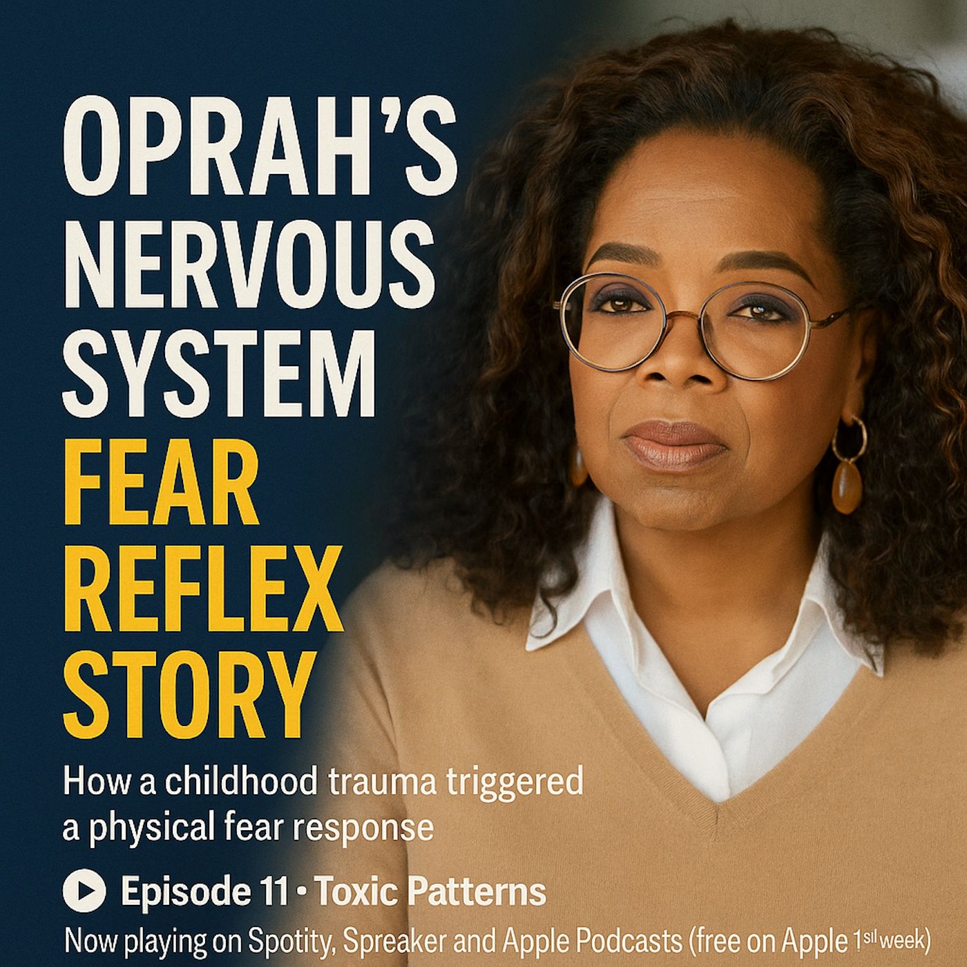 Oprah once froze in the middle of a photoshoot—and couldn’t explain why. episode artwork