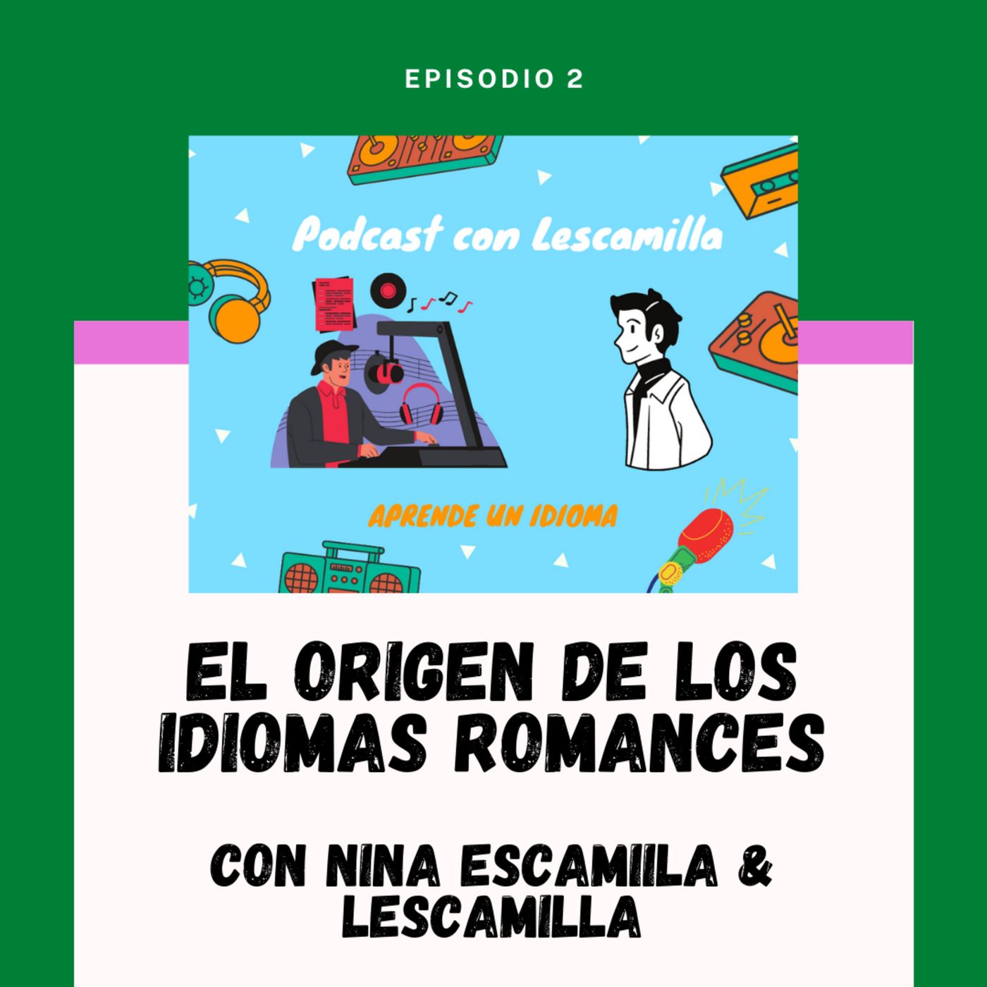 Podcast con un estudiante