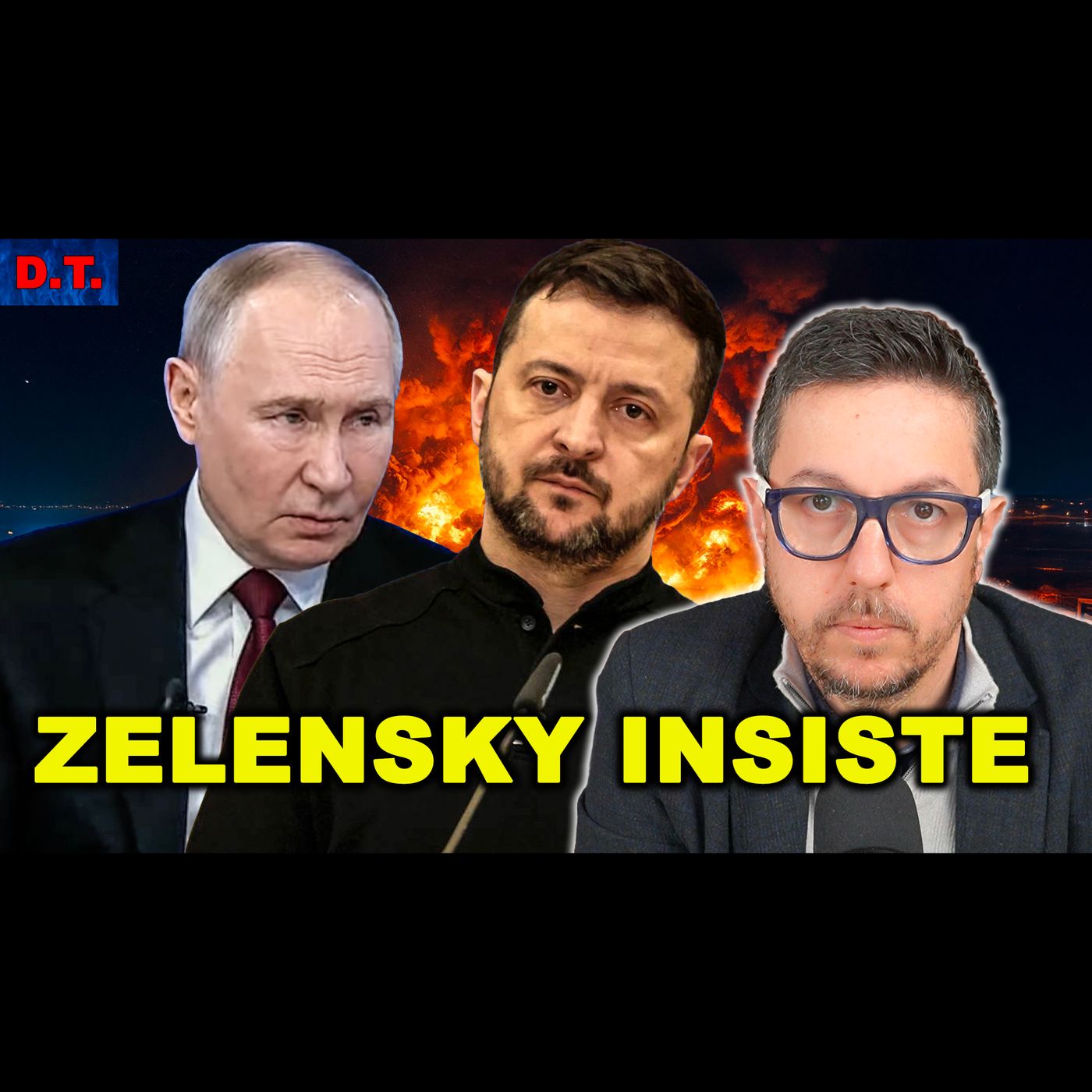 ZELENSKY NON CEDE SUI TERRITORI E LA GUERRA PUÒ CONTINUARE