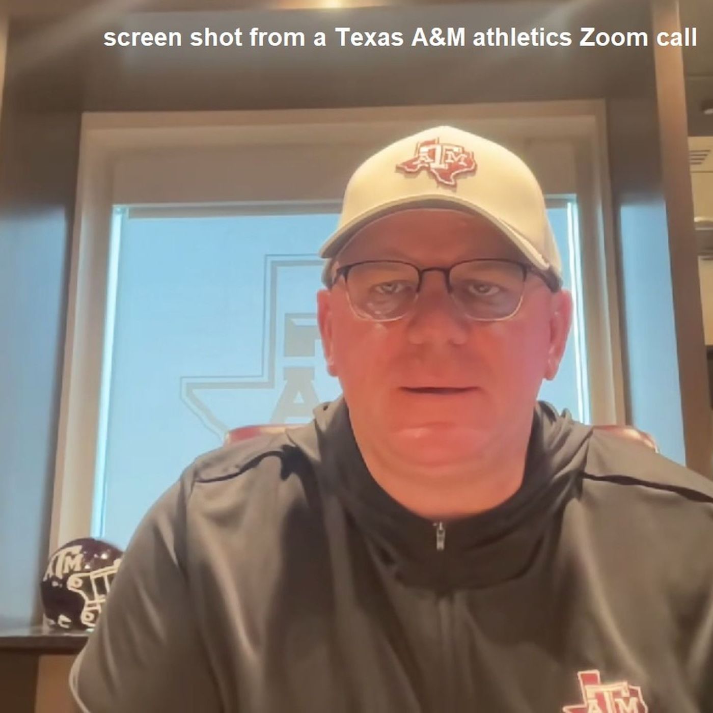 Mike Elko visits with reporters after Texas A&M football learns they will host a first round playoff game against Miami episode artwork