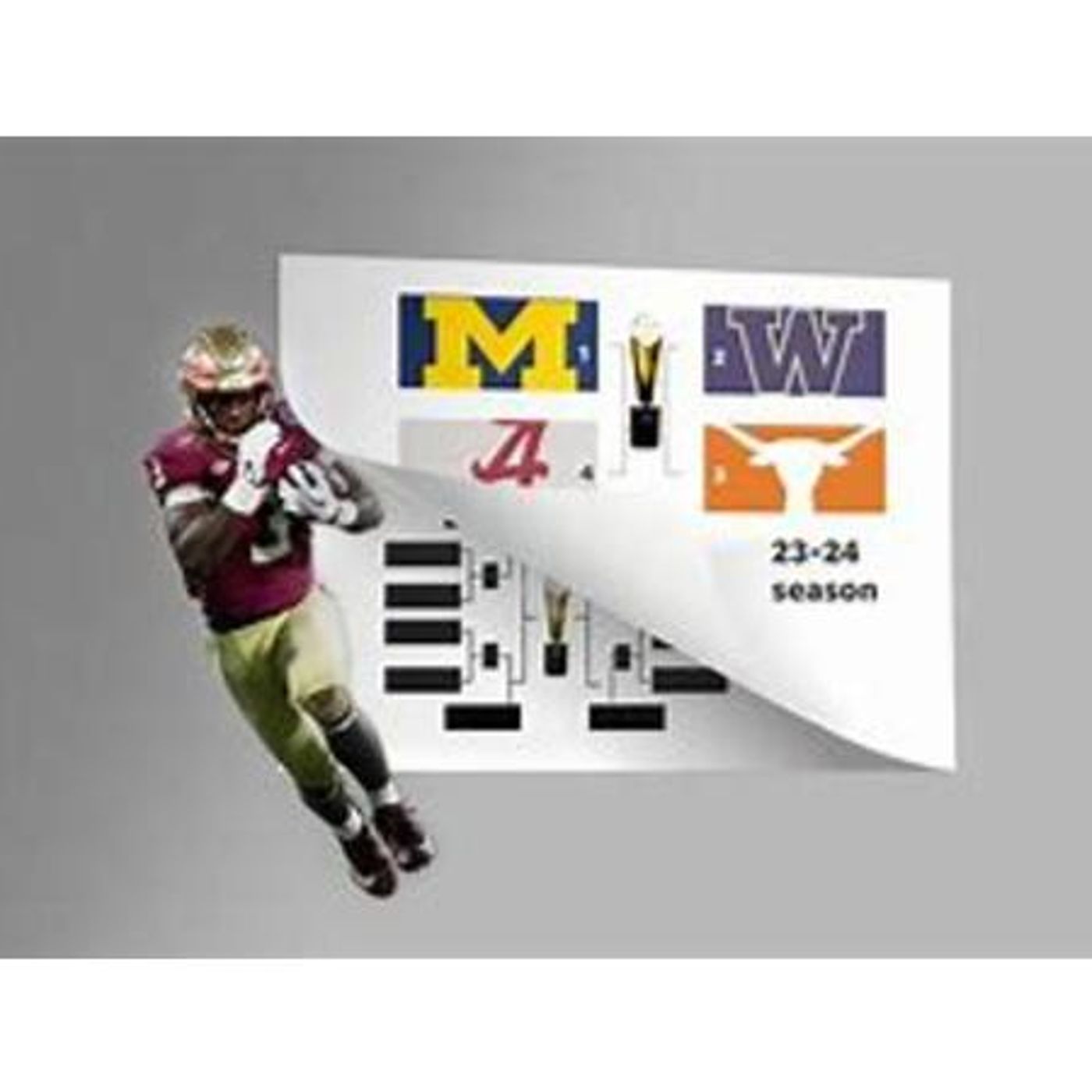 FSU or Alabama? Preview Mich/Bama & Texas/Wash! MEDIA CONTRADICTIONS RANT! episode artwork