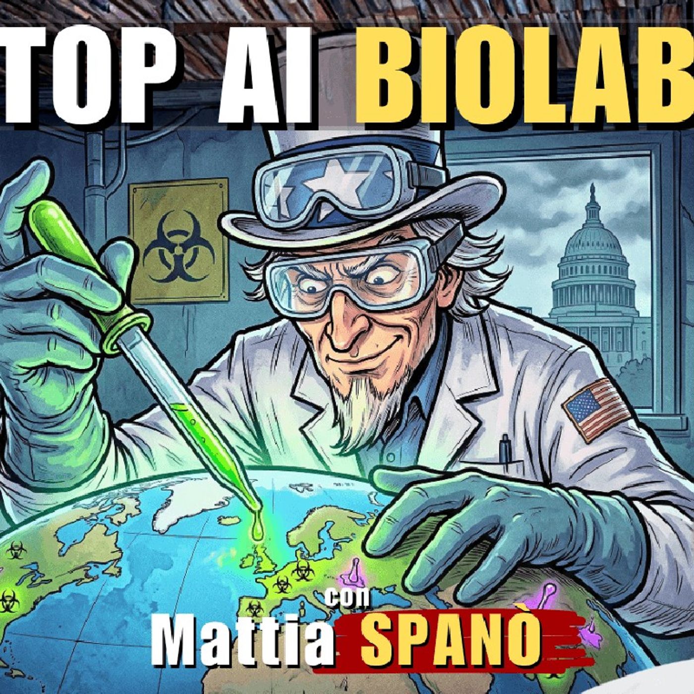 🦠 USA, indagine sui LABORATORI BIOLOGICI: troppo pericolosi | Il Punt🔴 di Vista di Mattia SPANÒ episode artwork