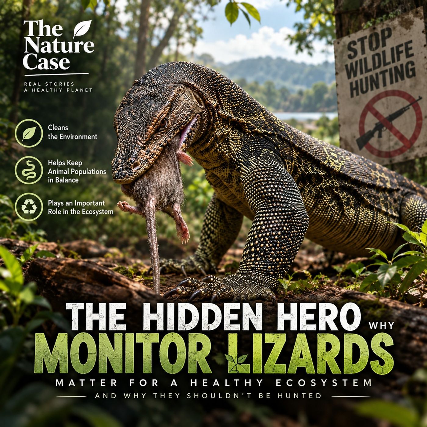 The Important Role of Monitor Lizards in the Wild episode artwork