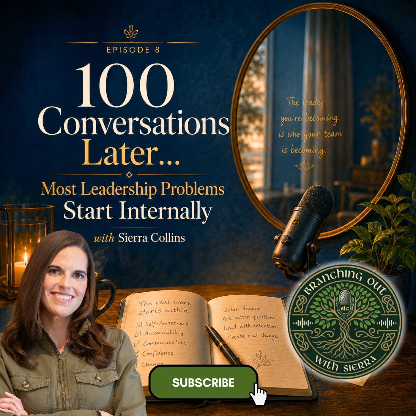 Episode 8: "100 Conversations Later… Most Leadership Problems Start Internally" with Sierra Collins episode artwork