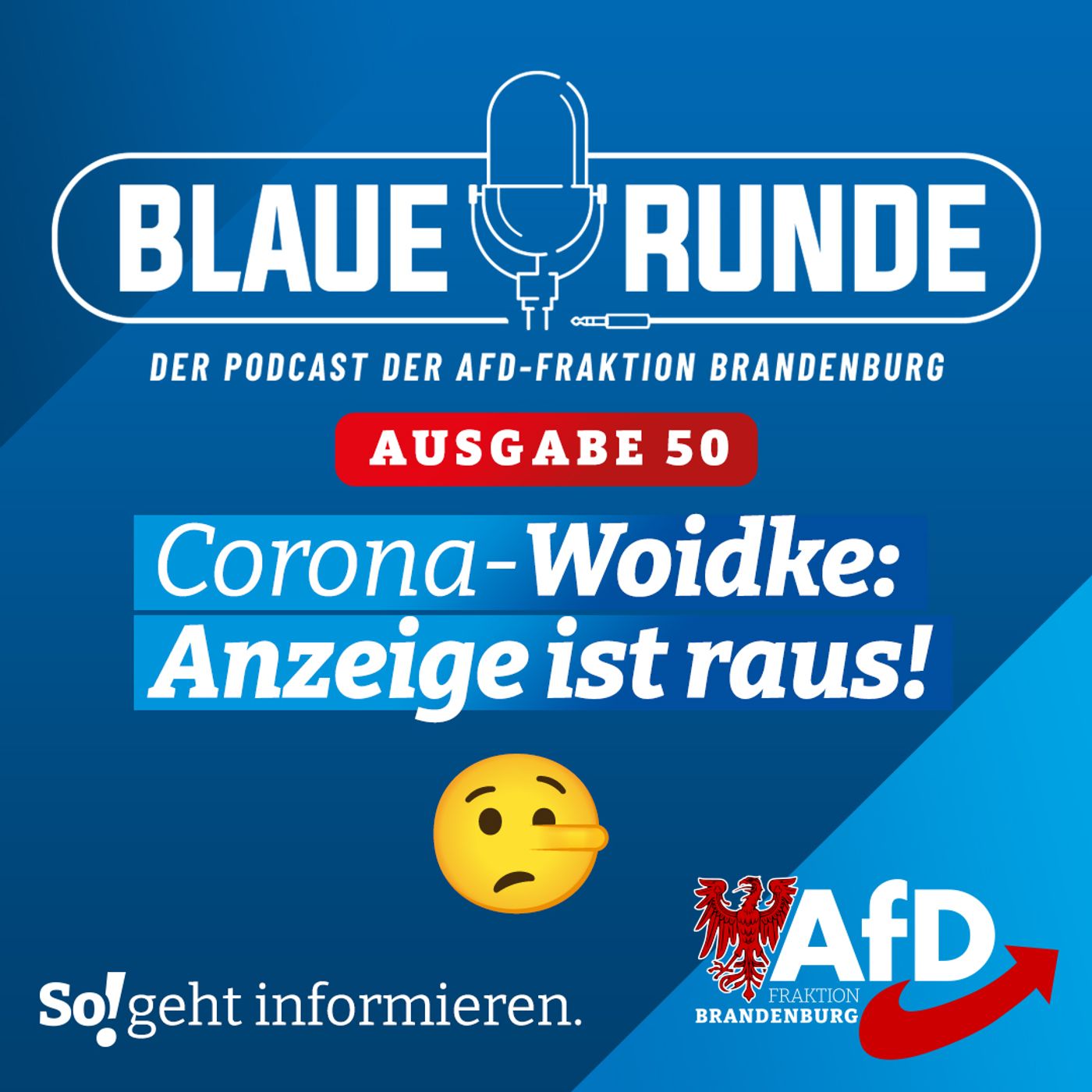 Corona-Woidke: Anzeige ist raus! | Die Blaue Runde, Ausgabe 50/23 vom 24. Mai 2023 episode artwork