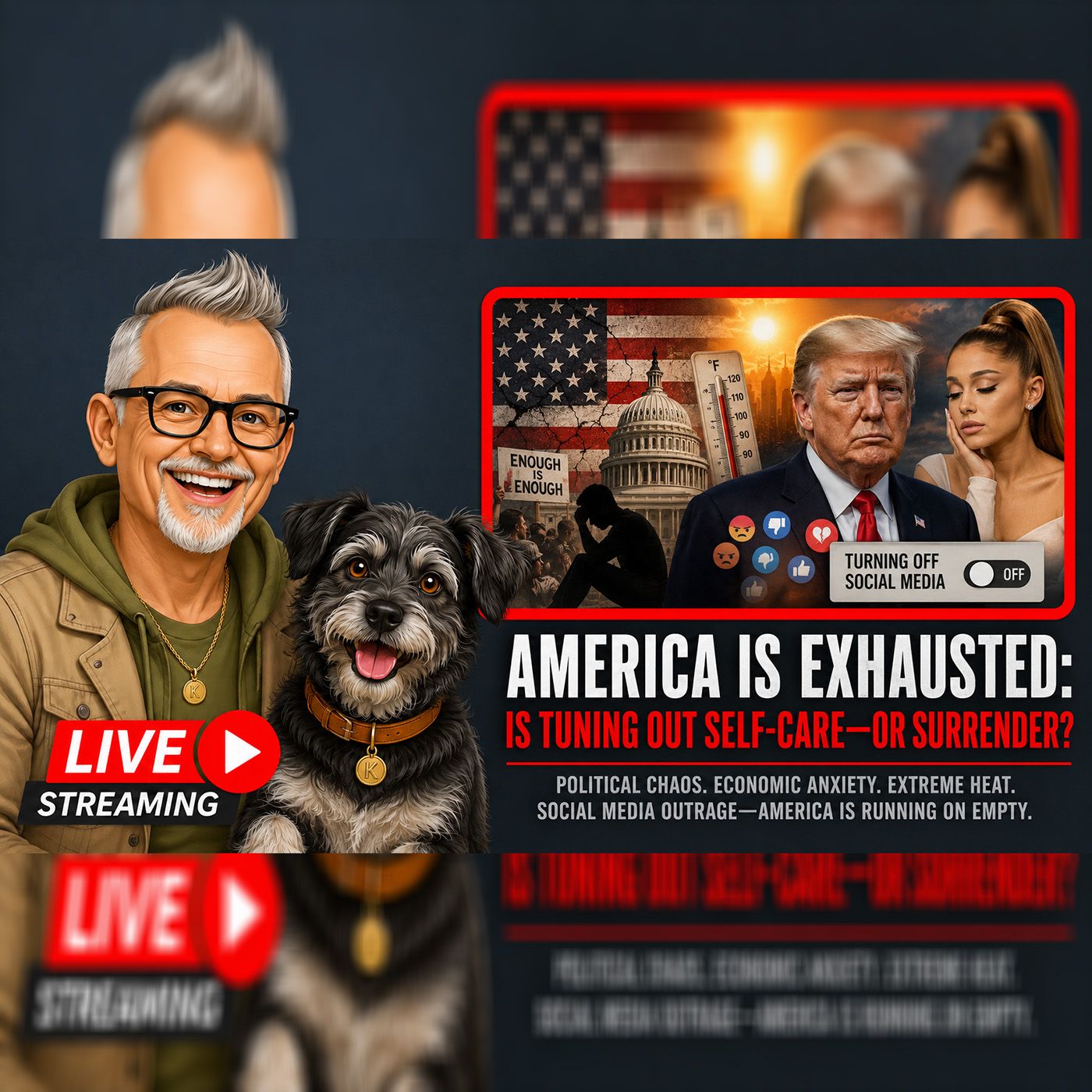 America Is Exhausted: Is Tuning Out Self-Care—or Surrender? episode artwork