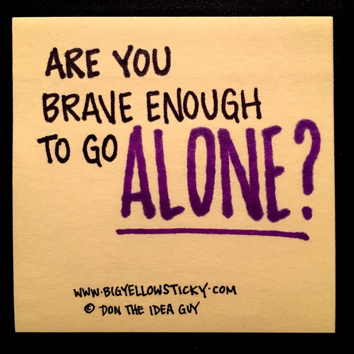 Go Alone : BYS 085