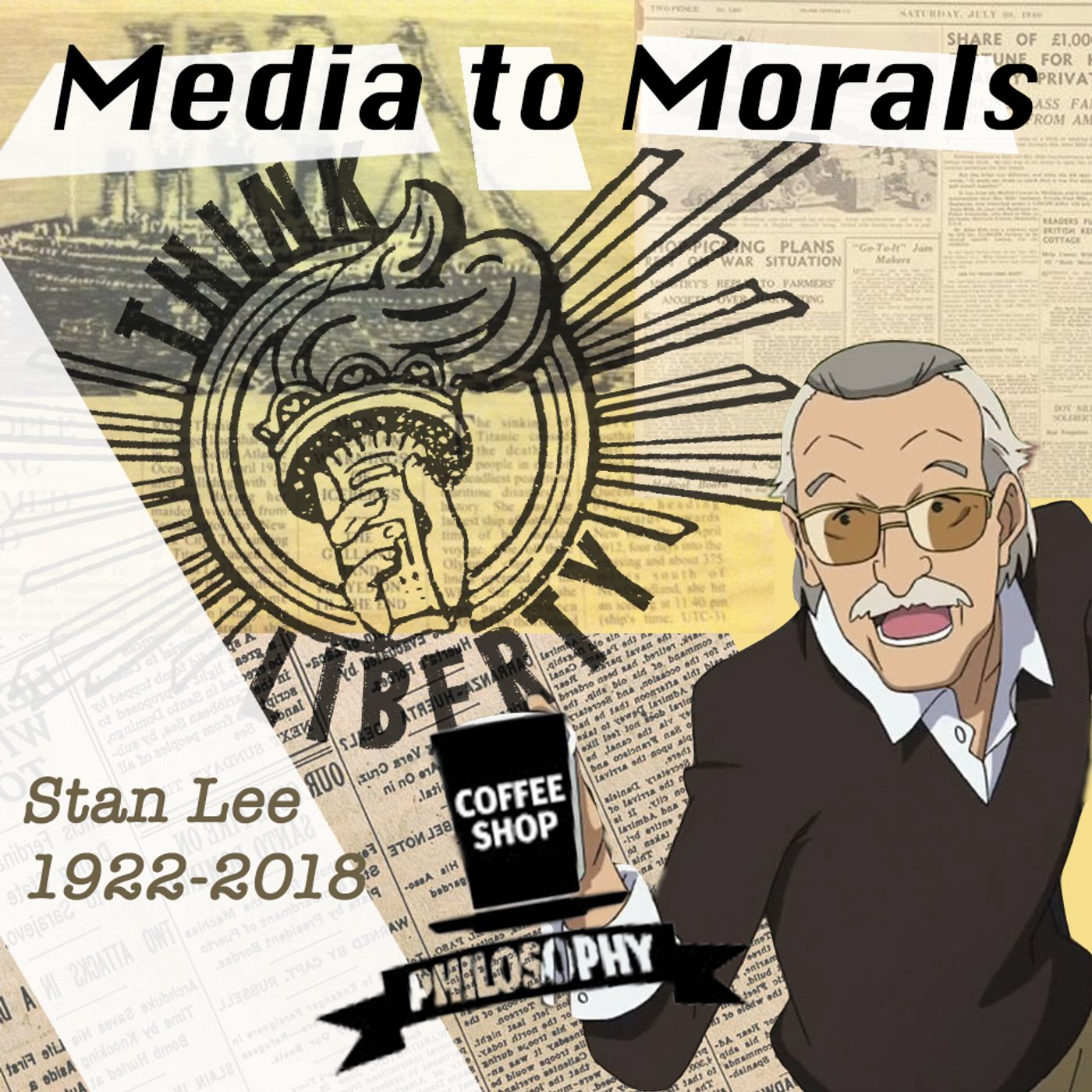 Coffee Shop Philosophy - Episode 13 - From Media to Morals episode artwork