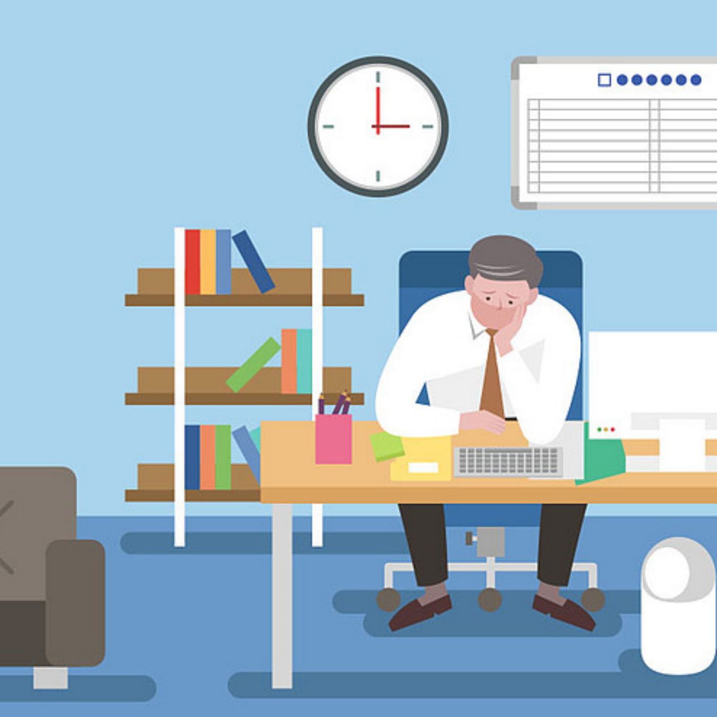 The work focus disappearing act