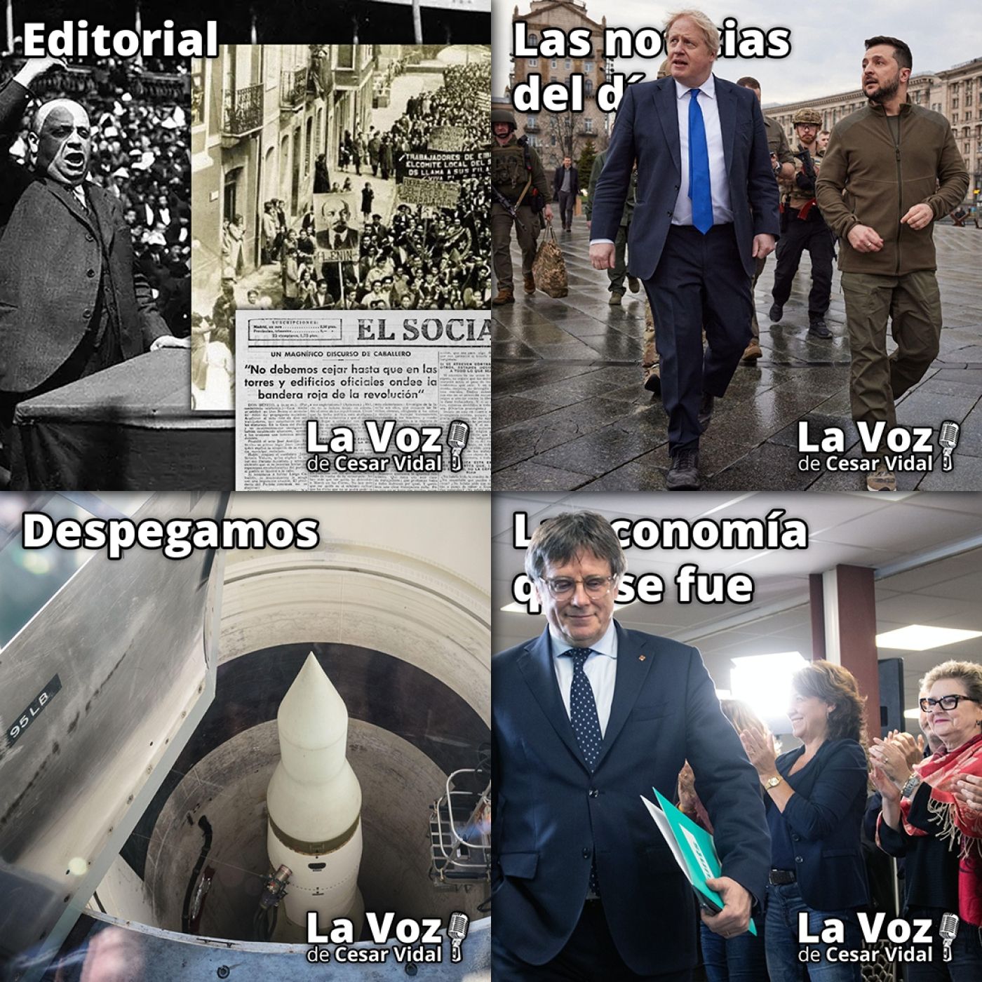 Programa Completo de La Voz de César Vidal - 28/10/25 episode artwork
