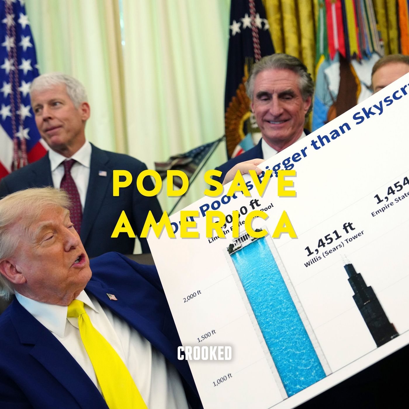 Trump's Versailles on the Potomac — Pod Save America cover