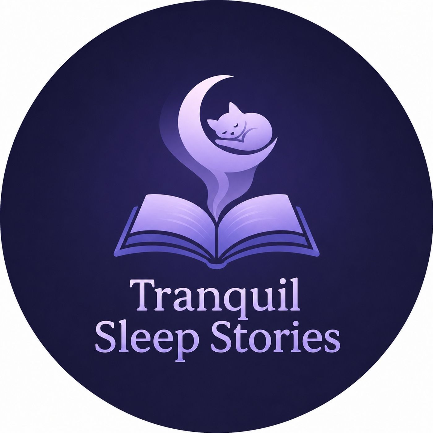 Tranquil sleep stories podcast artwork