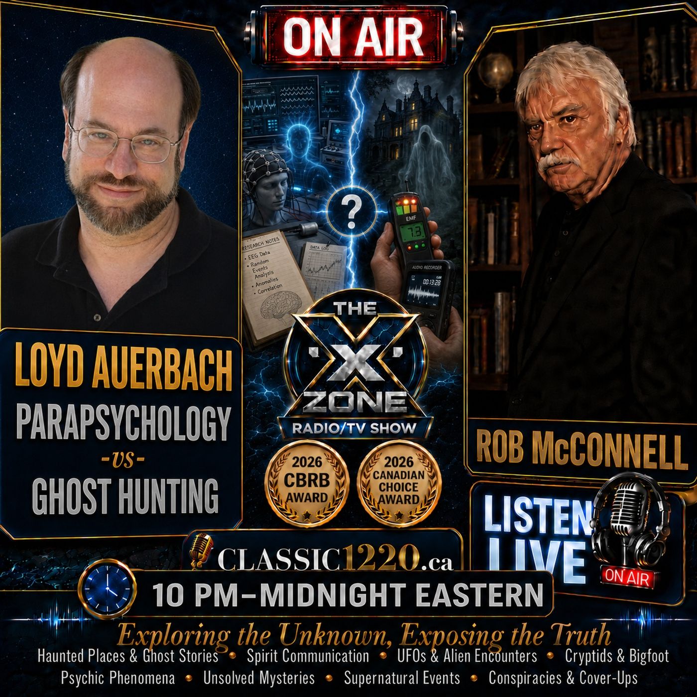 Rob McConnell Interviews - LOYD AUERBACH - Parapsychology -vs- Ghost Hunting episode artwork
