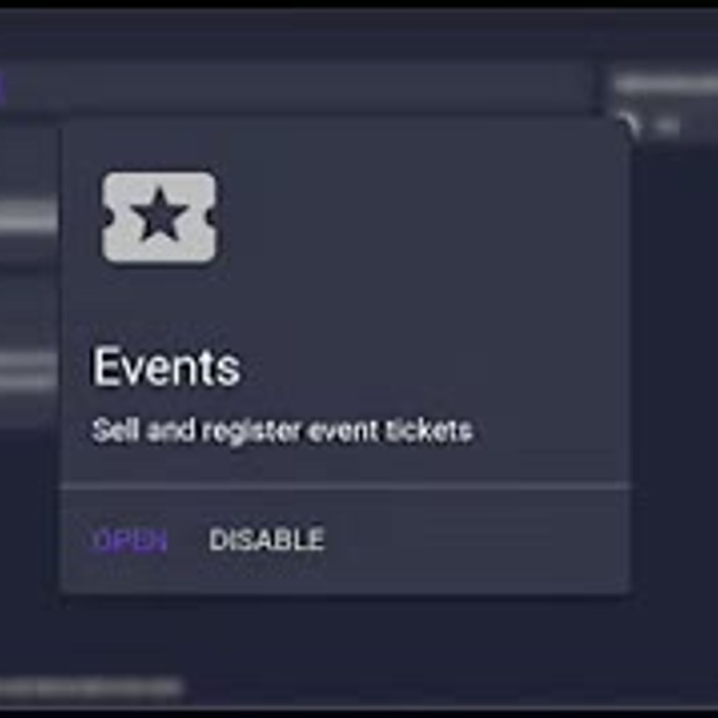 LNbits Extension Events, Sell register tickets for an event