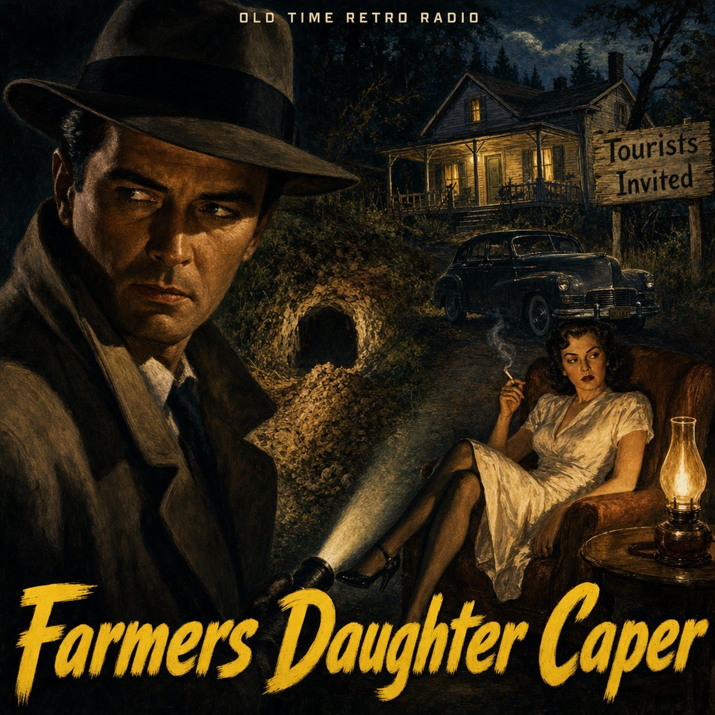 The Adventures of Sam Spade Detective - "Farmers Daughter Caper" (Old Time Radio, 1950) episode artwork