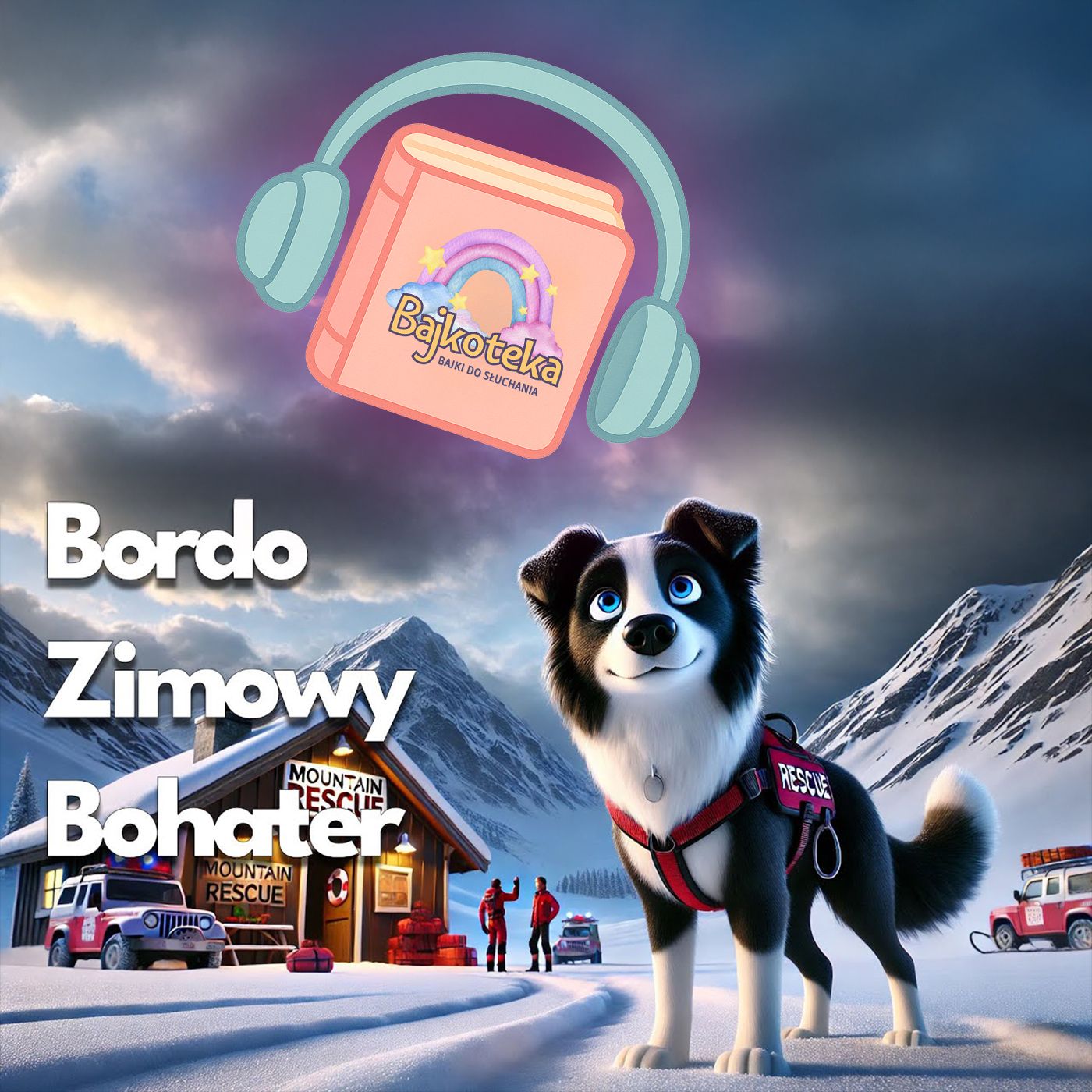 ❄️Bordo – Zimowy Bohater – bajka do słuchania dla dzieci o psiej misji🐕 #audiobook #słuchowisko