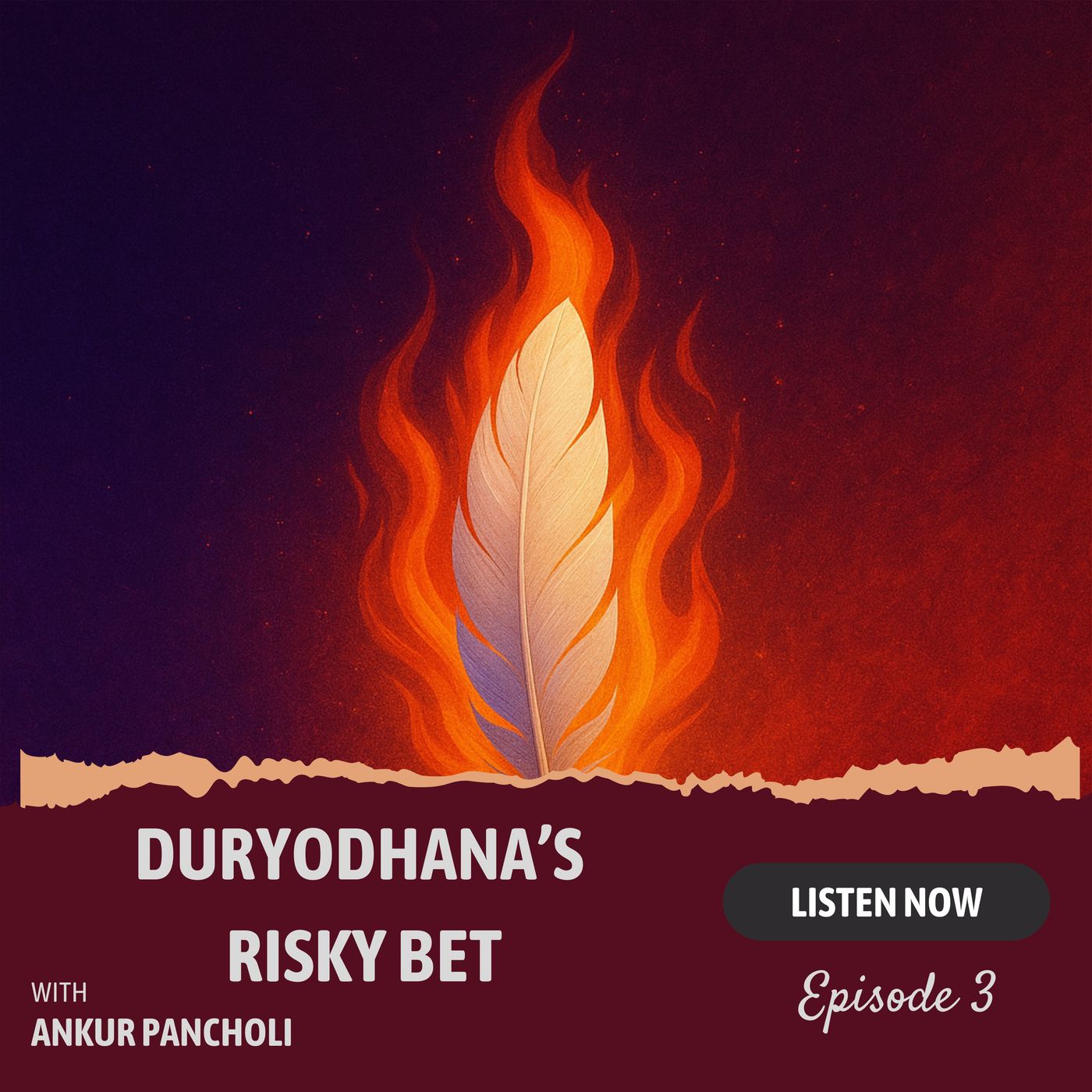 Episode 3: Duryodhana’s Risky Bet — How Arrogance Shapes the Bhagavad Gita’s Beginning episode artwork