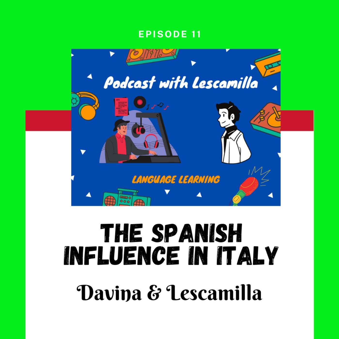 Podcast with a student