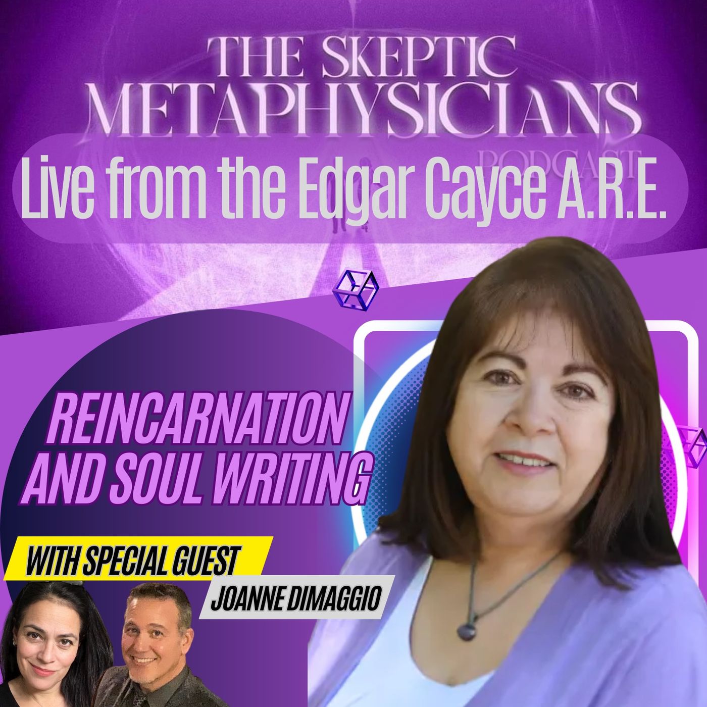 Reincarnation and Soul Writing - LIVE from the Edgar Cayce A.R.E.