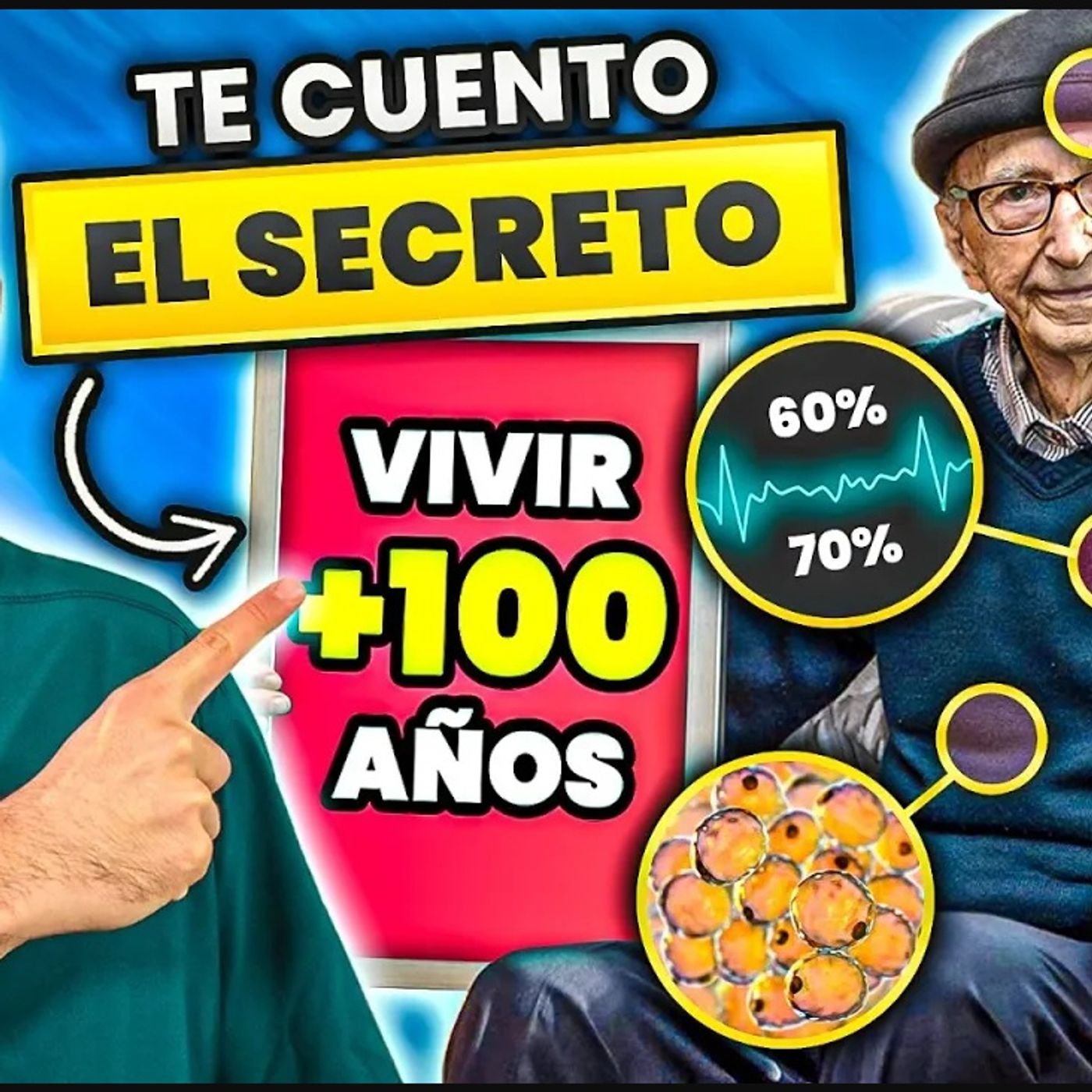 ¿Quieres VIVIR 100 Años SIN ENFERMEDAD?🧑‍🦳Esto es lo que DEBES HACER con 50