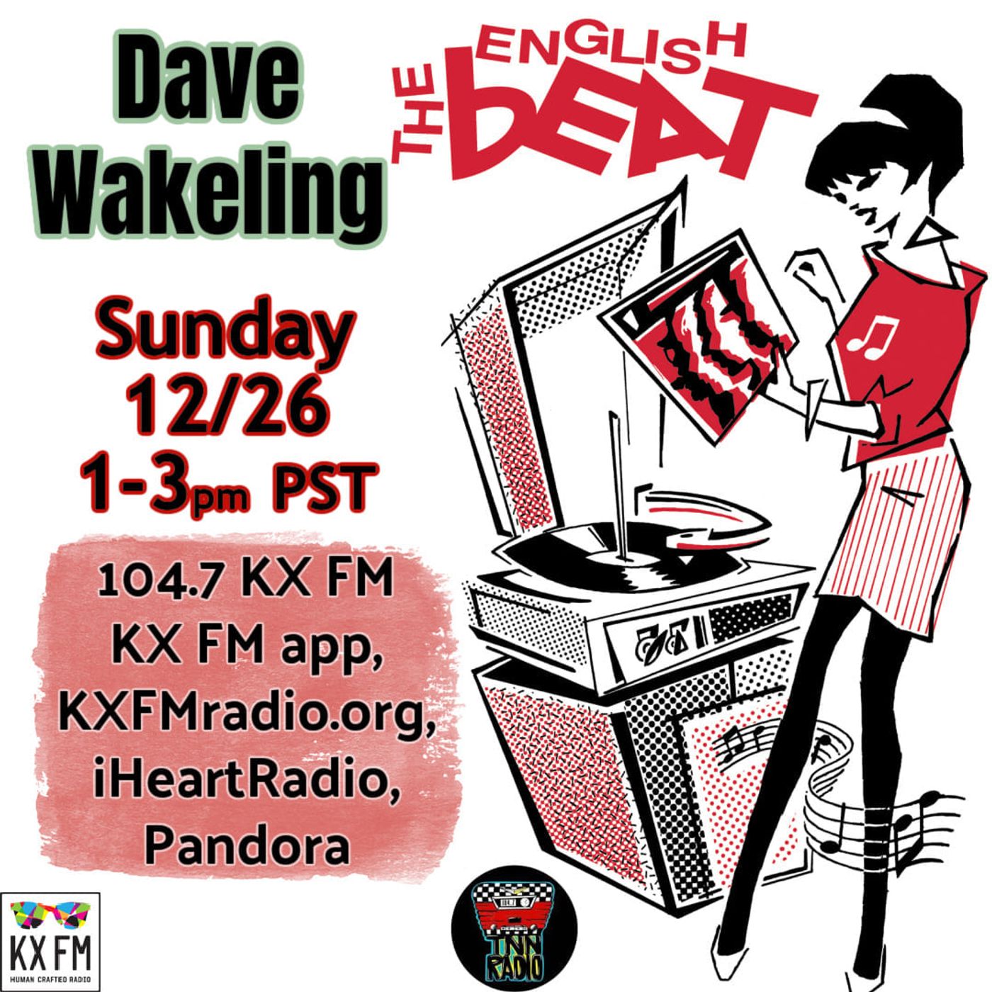 TNN RADIO | December 26, 2021 with The English Beat episode artwork
