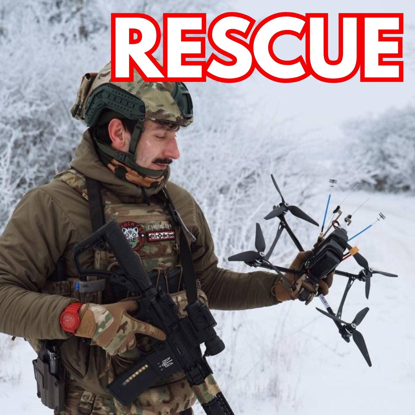 Just In Time: Drones Rescue Ukrainian Soldiers