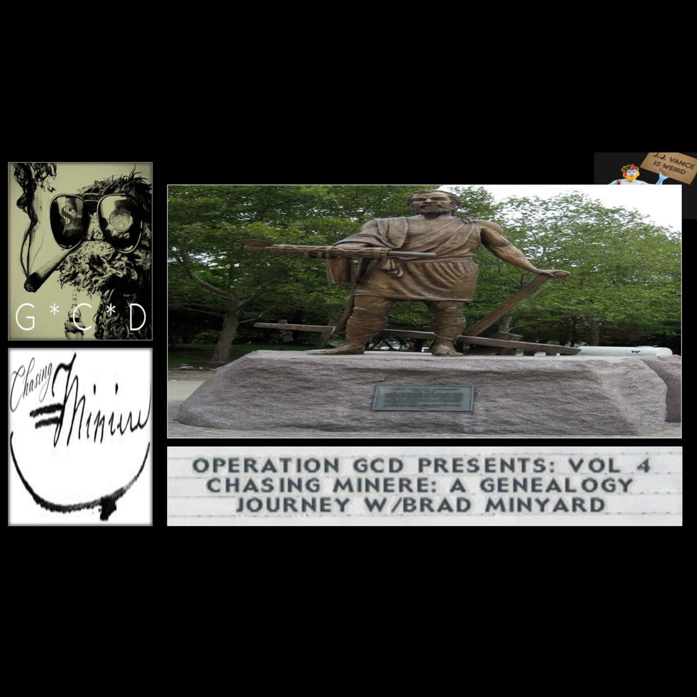 OpGCD (NOT) Live! - Chasing Miniere: A Society of the Cincy Genealogy Tale - Vol. 3 - w/Brad Minyard