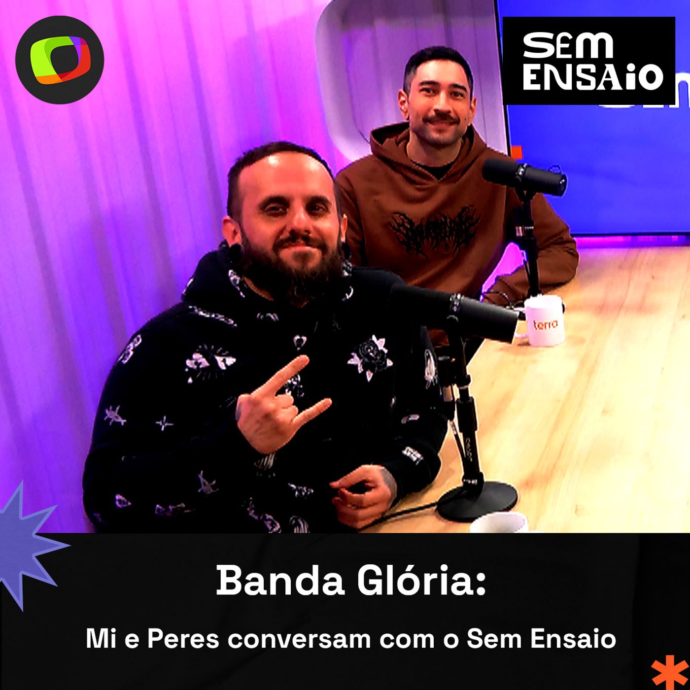 #25: Banda Glória: Mi e Peres conversam com o Sem Ensaio