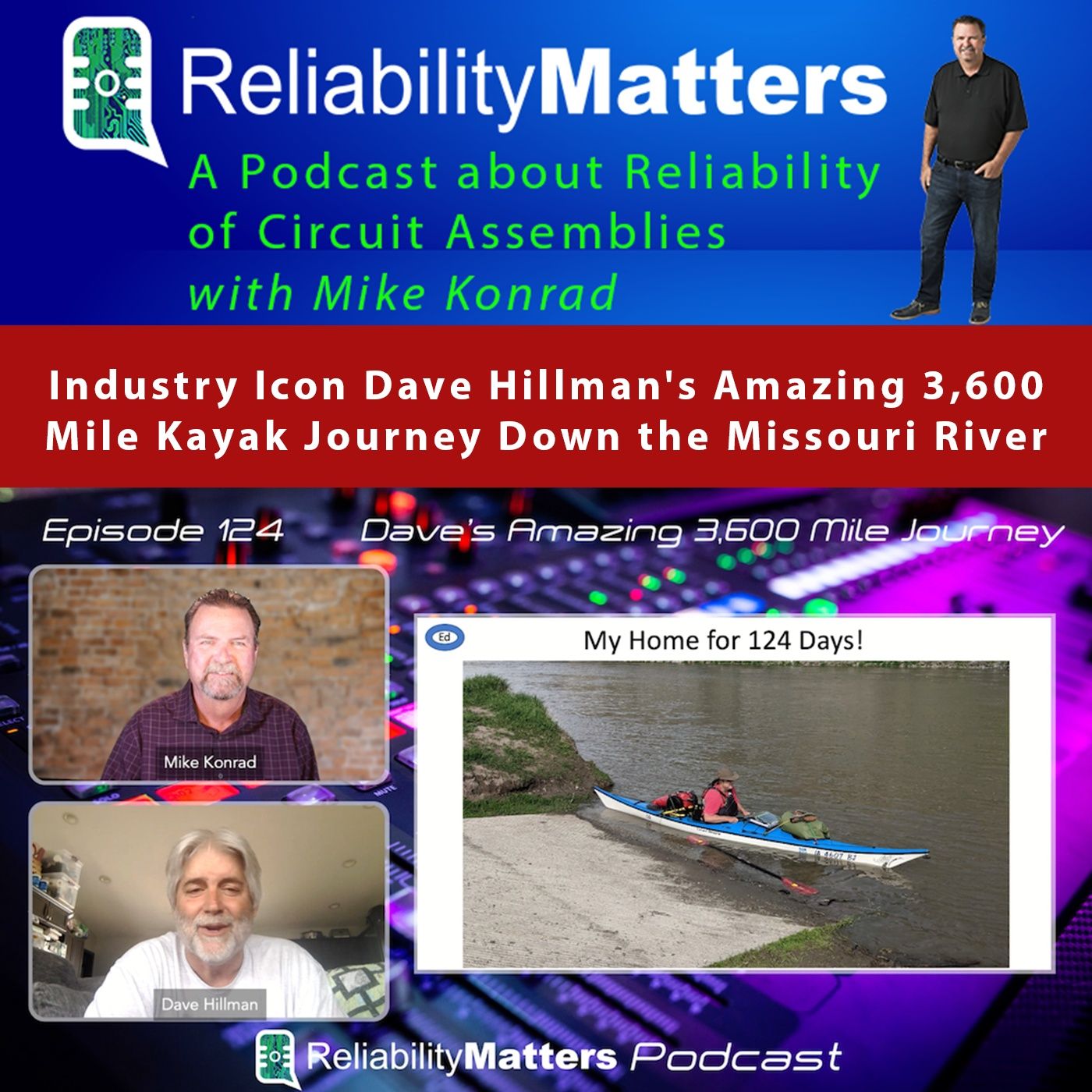 Episode 124: Industry Icon Dave Hillman's Amazing 3,600 Mile Kayak Journey Down the Missouri River