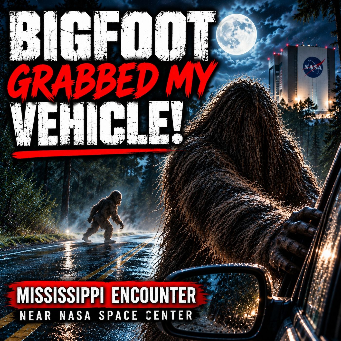 BIGFOOT GRABBED MY VEHICLE!  | A TERRIFYING BIGFOOT ENCOUNTER NEAR NASA IN MISSISSIPPI episode artwork