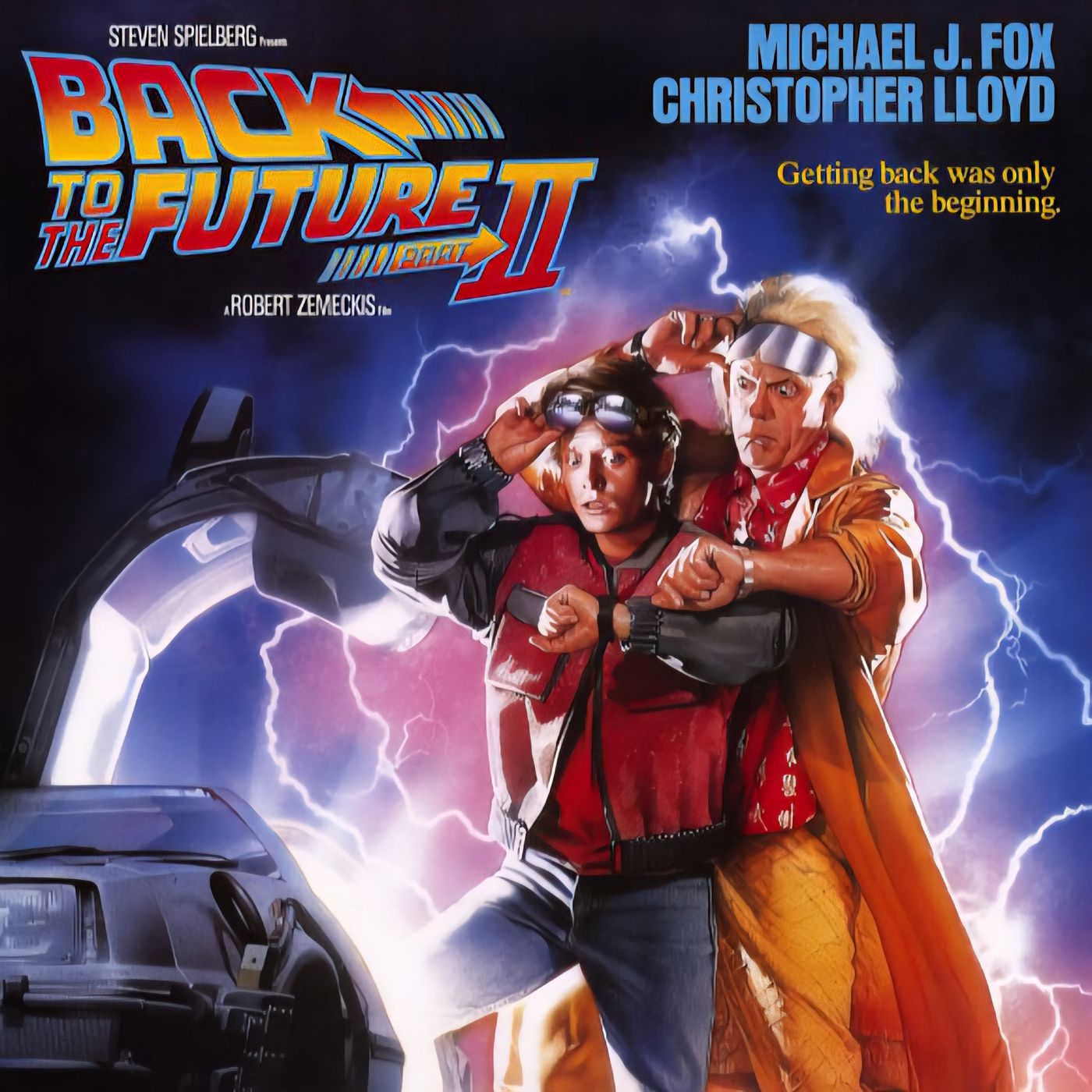 Back to the Future Part II 1989 episode artwork