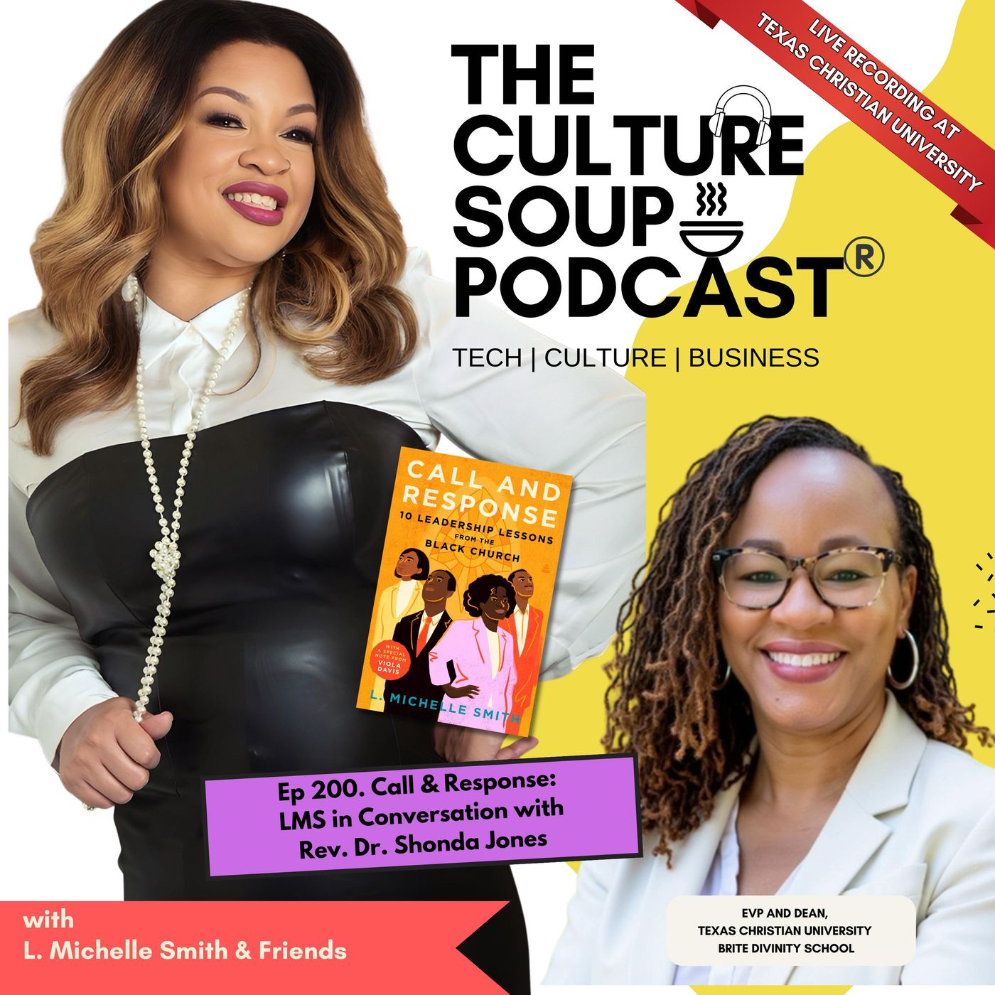 EP. 200: Call and Response Conversation at TCU w/Rev. Dr. Shonda Jones episode artwork