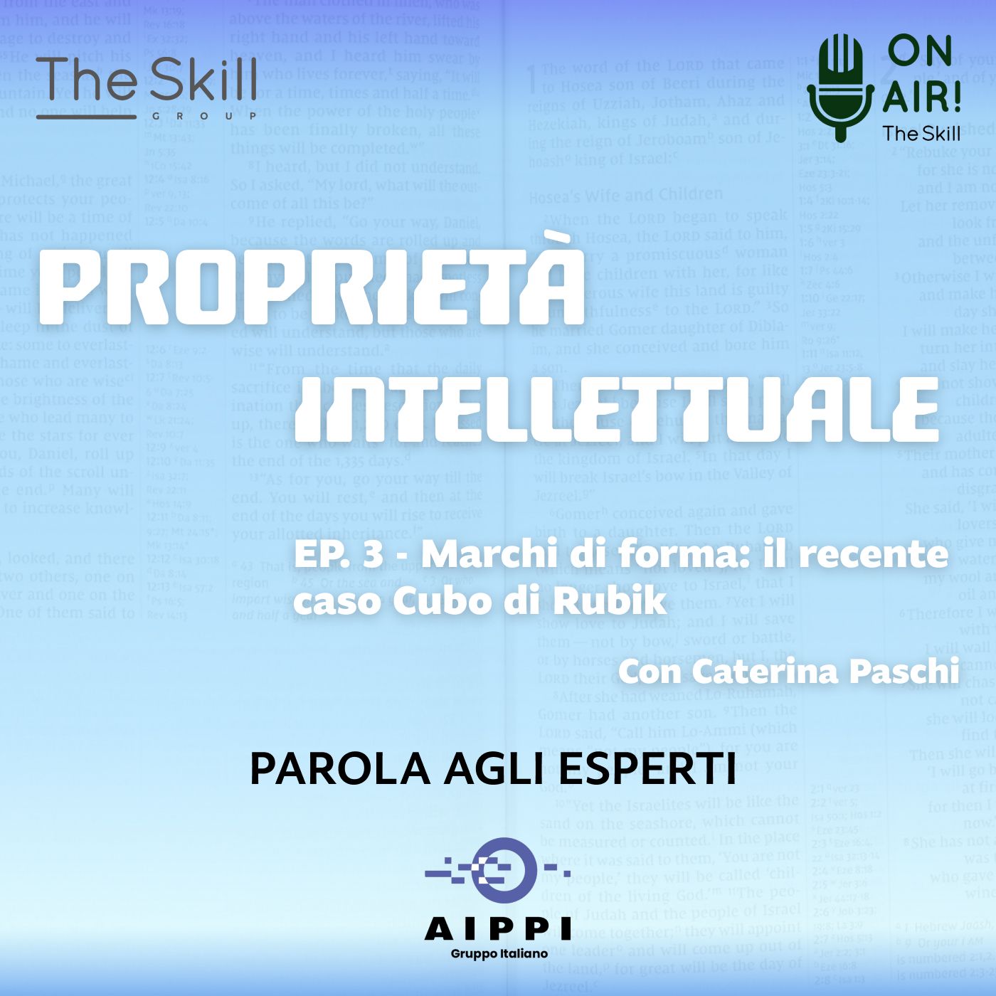 Ep. 3 - Marchi di forma: il recente caso Cubo di Rubik. Con l'avv. Caterina Paschi