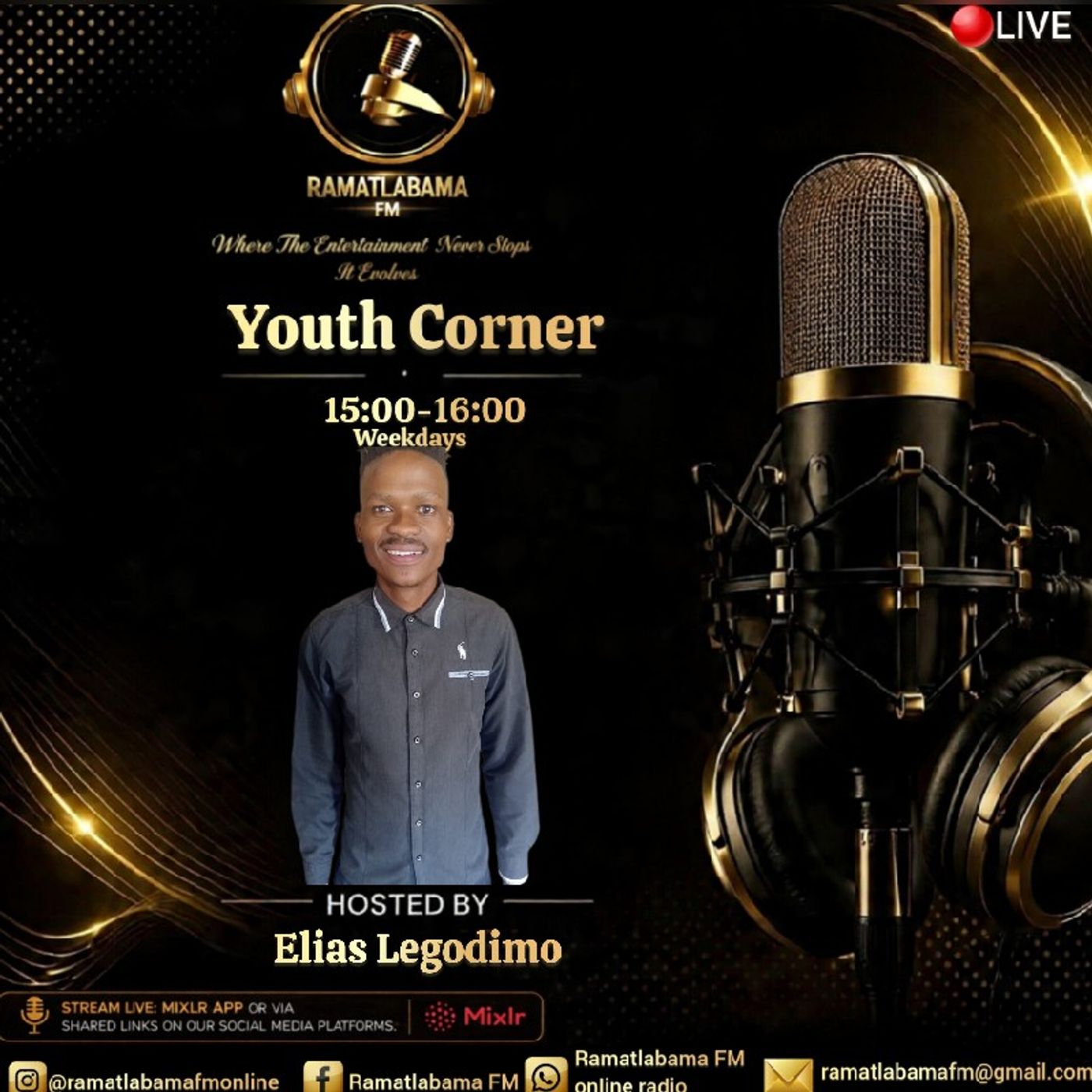 Youth corner By Elias Legodimo episode artwork
