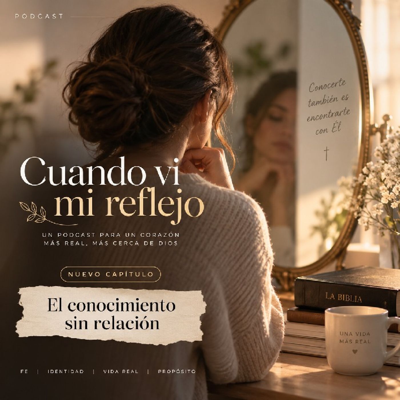 Portada de Cuando vi mi reflejo