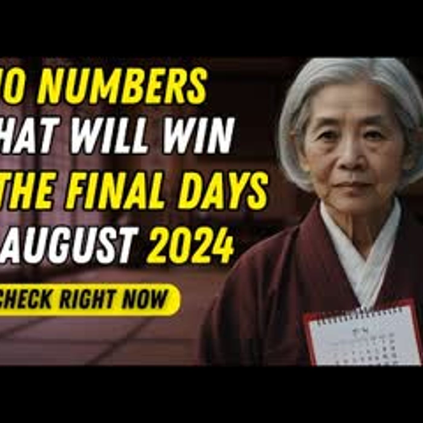 10 Winning Numbers for the Final Days of August