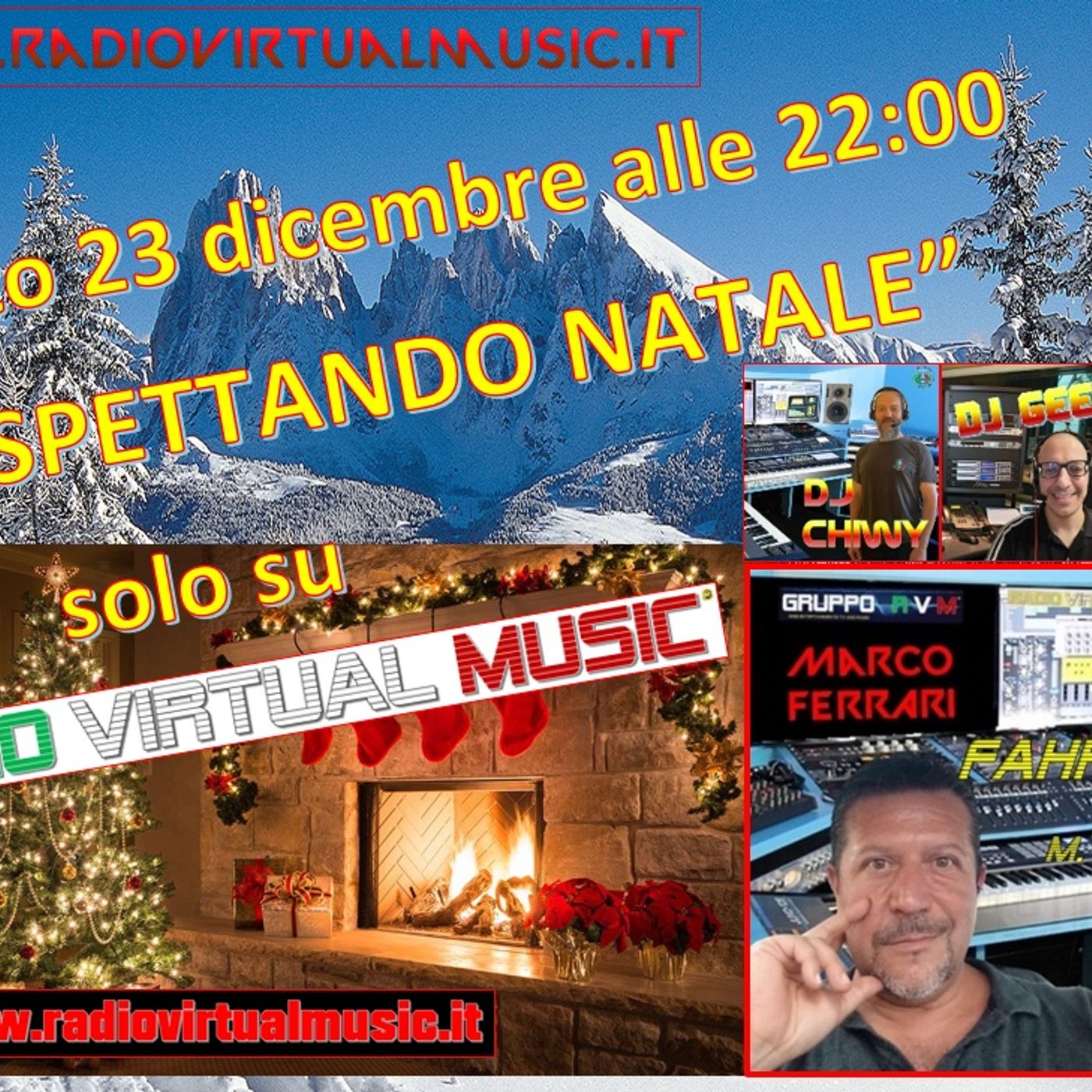 2023.12.23 - ASPETTANDO NATALE 2023 con Marco, Riccardo e Gabriele episode artwork