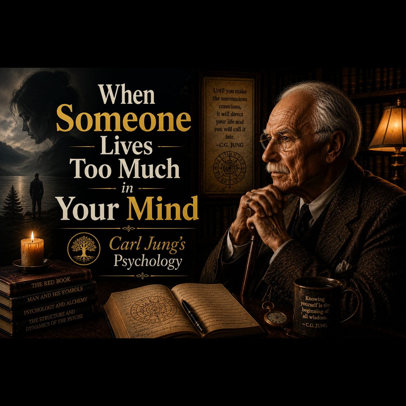 When Someone Lives Too Much in Your Mind | Carl Jung's Psychology