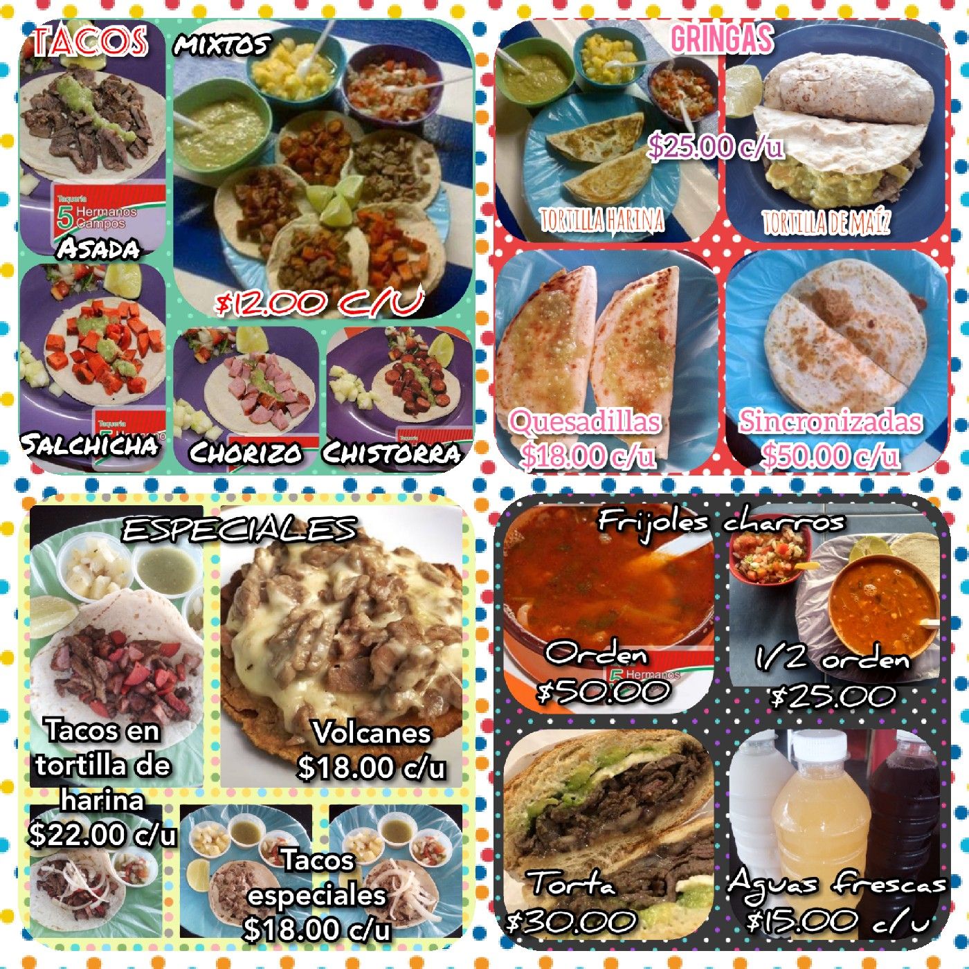 Taquería 5 Hermanos Campos